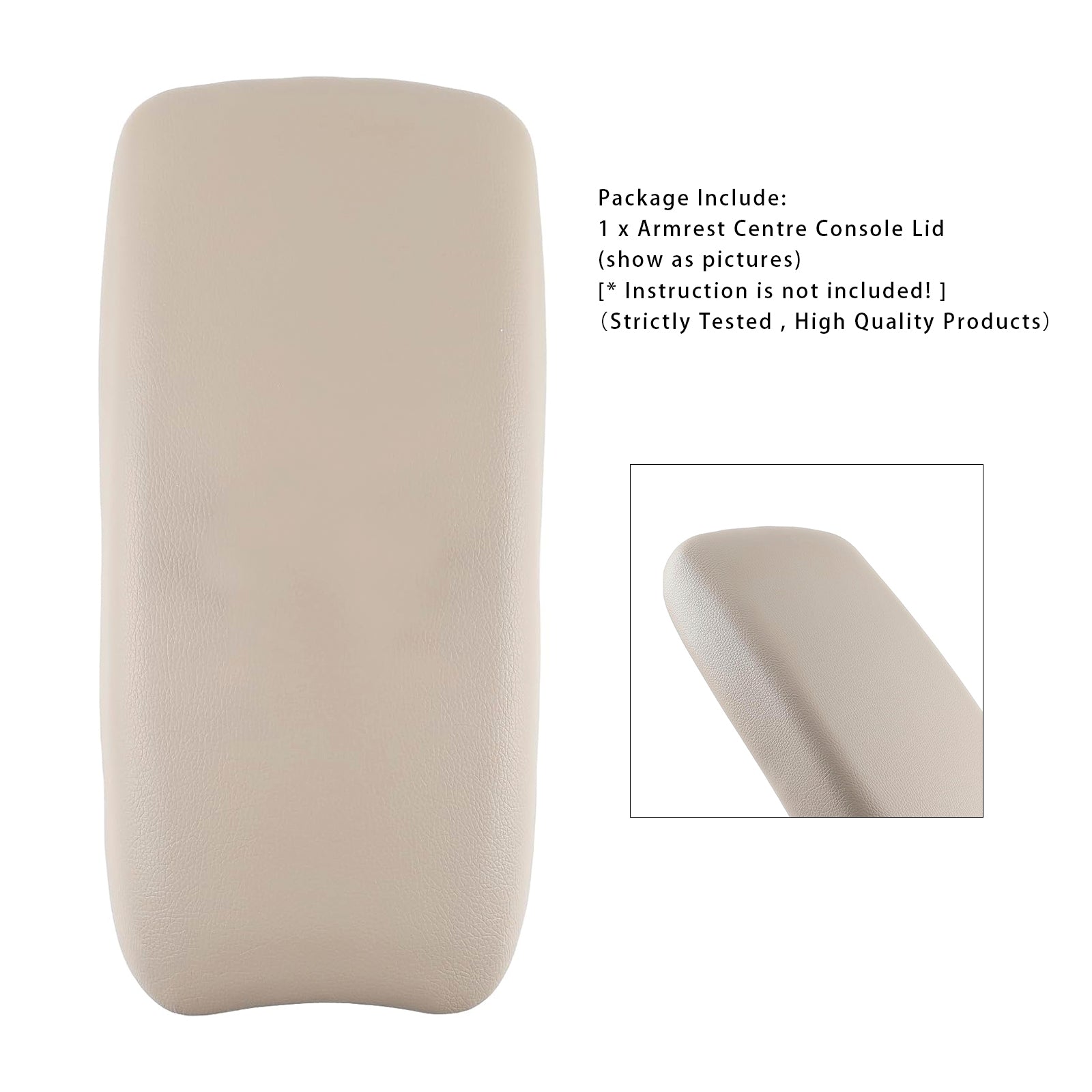 2006-2009 Honda CIVIC Beige Leather Armrest Centre Console Lid