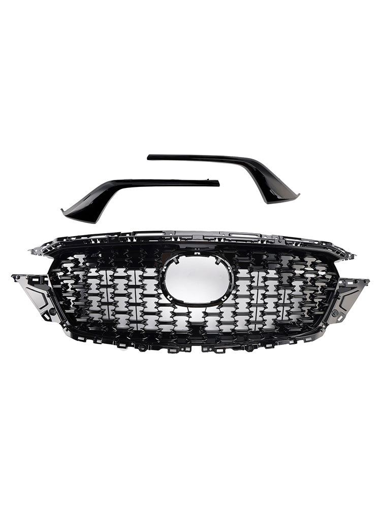 2022-2025 Fit Mazda CX-5 Front Bumper Grill Grille KSD5-50719 W/Molding Trim KSD550719