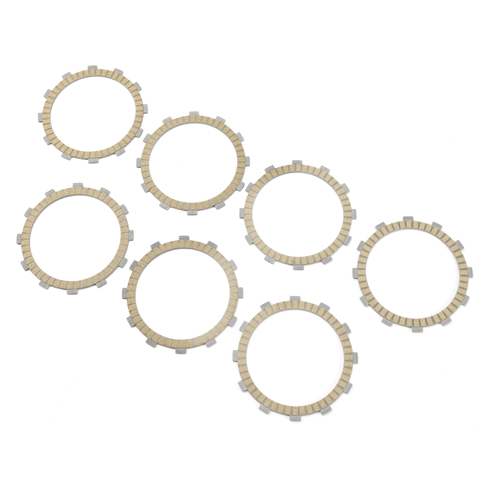 Clutch Friction Plate Kit för Kawasaki Ex500 Ninja 500 1994-2005 13088-1013