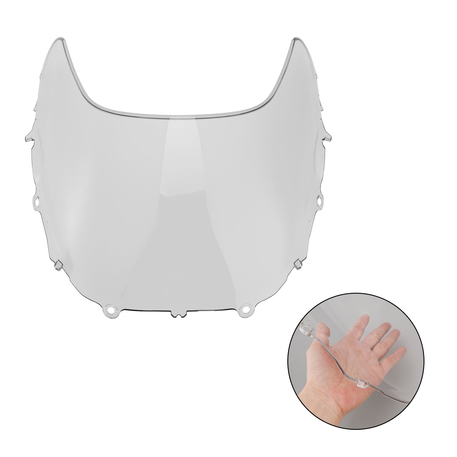 2024-2025 YAMAHA XSR900 GP Voorruit Voorruit + Beugel