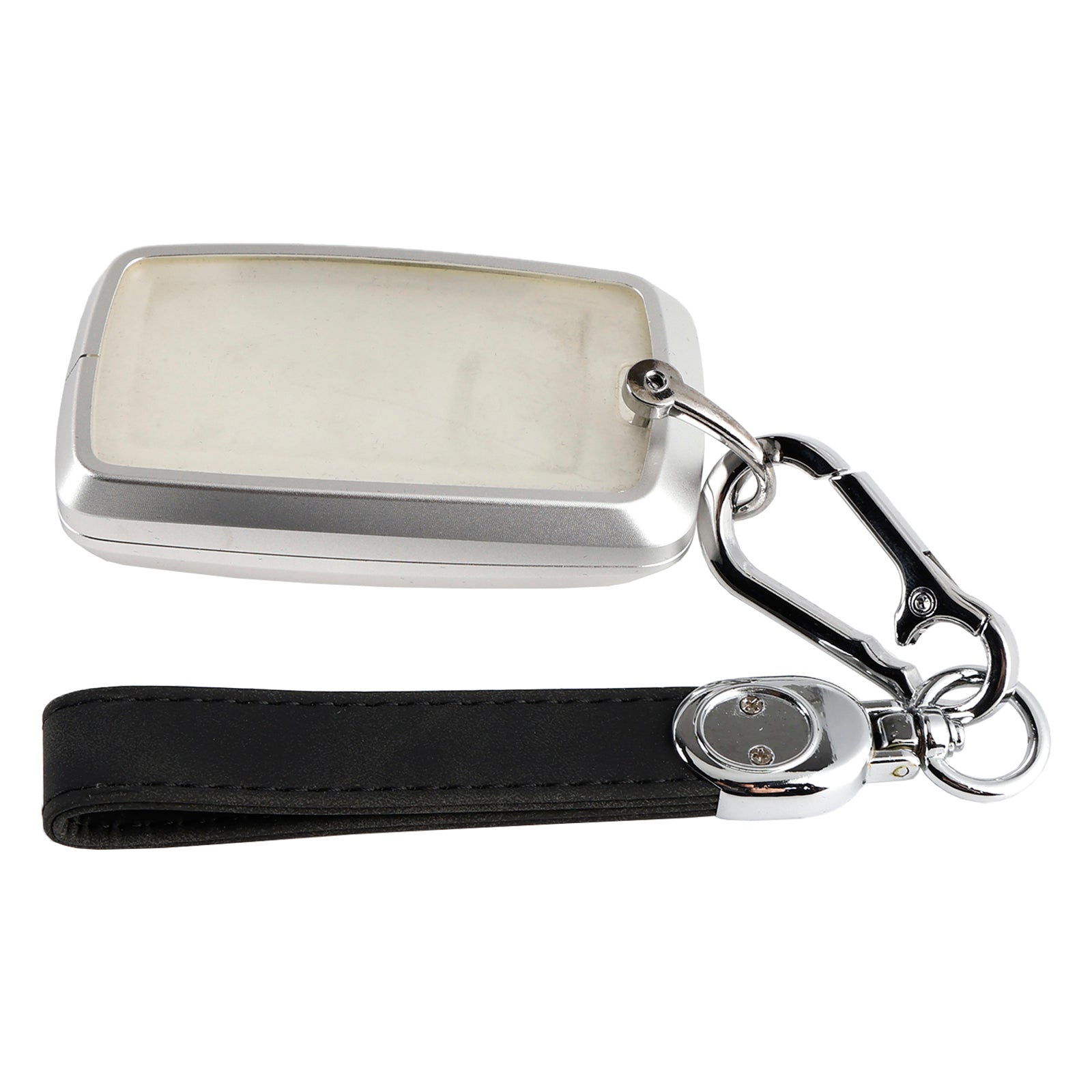 Alliage en aluminium TPU Soft Film Car Key Black Case Black Caxe pour Land Rover