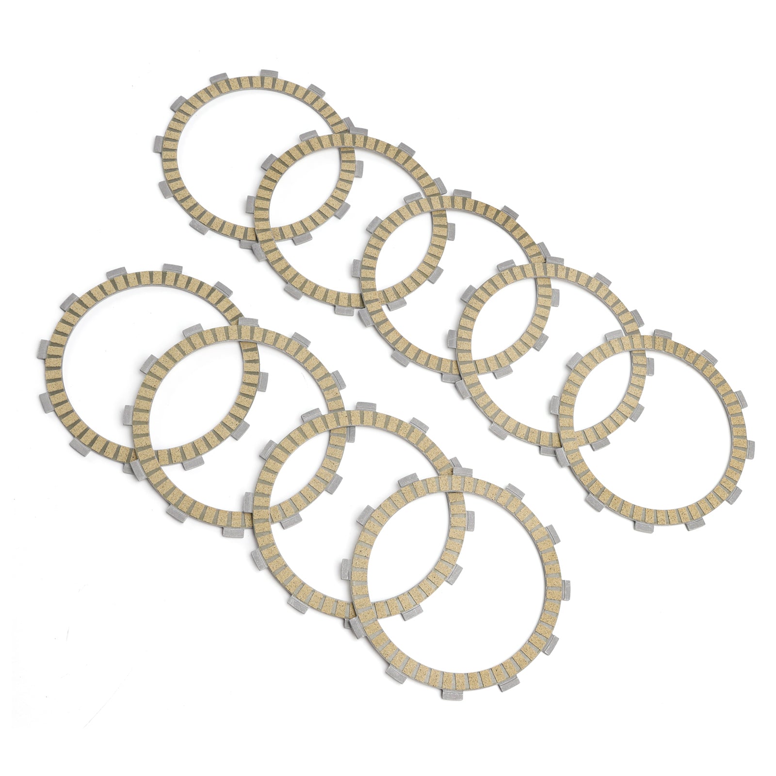 Clutch Friction Plate Kit för Kawasaki ZR1100 Zephyr 1100 1998-2006 13088-1087