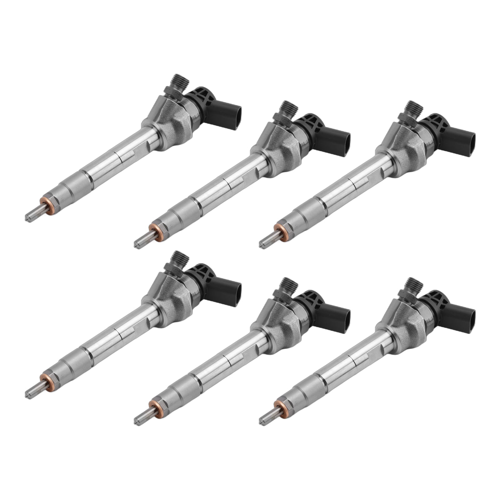 Injecteur de carburant pour BMW F10 F30 F15 328d X5 535d 740Ld N47 N57, 6 pièces, 0445110597