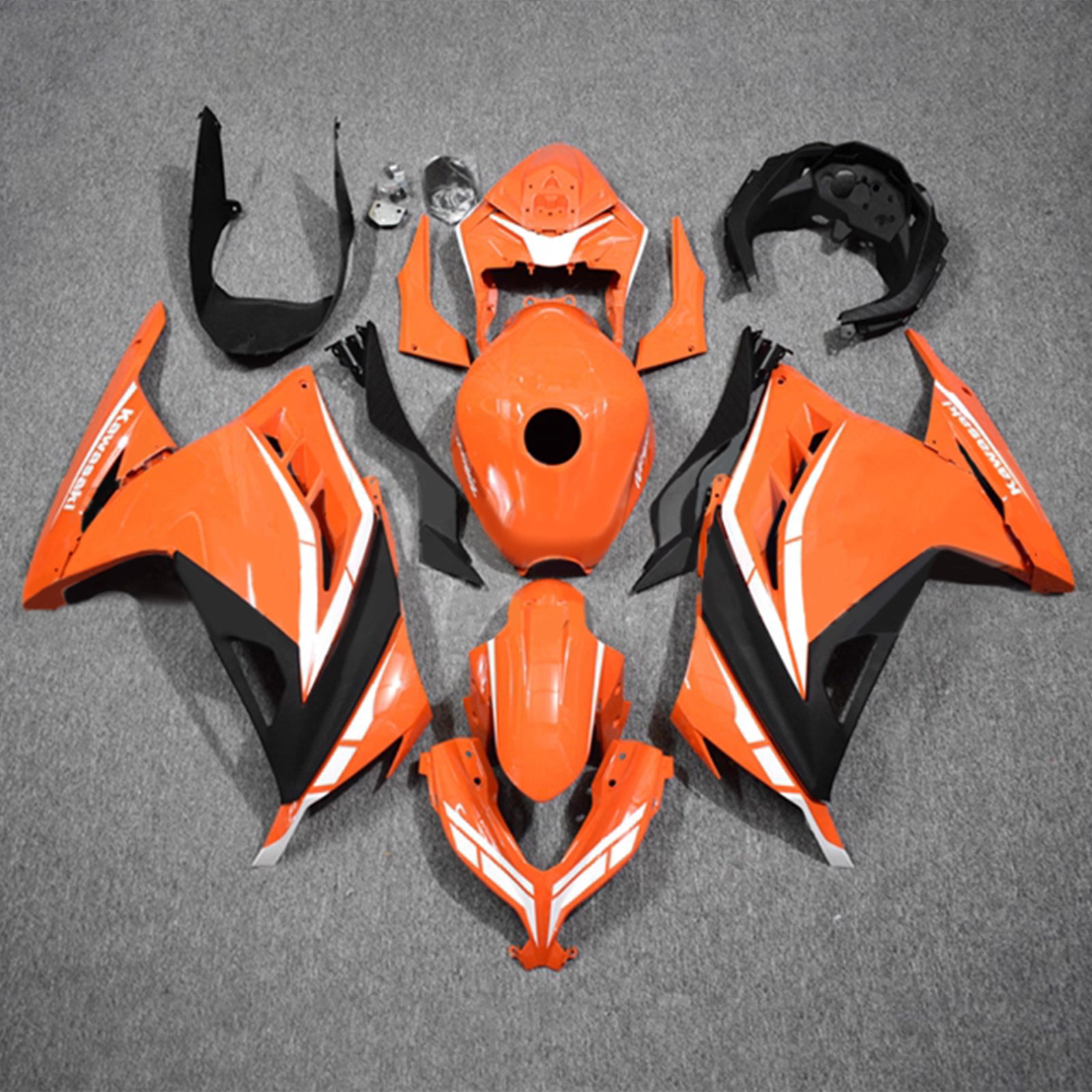 Injection Fairing Kit Bodywork Plastic ABS fit For Kawasaki EX300 Ninja300 2013-2024