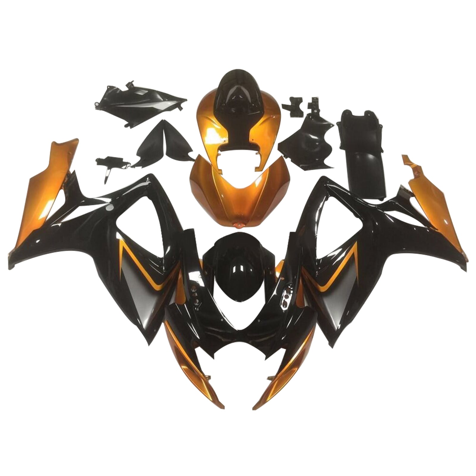 2006-2007 Suzuki GSXR 600/750 K6 Injeksjon Fairing Kit Bodywork Plastic ABS