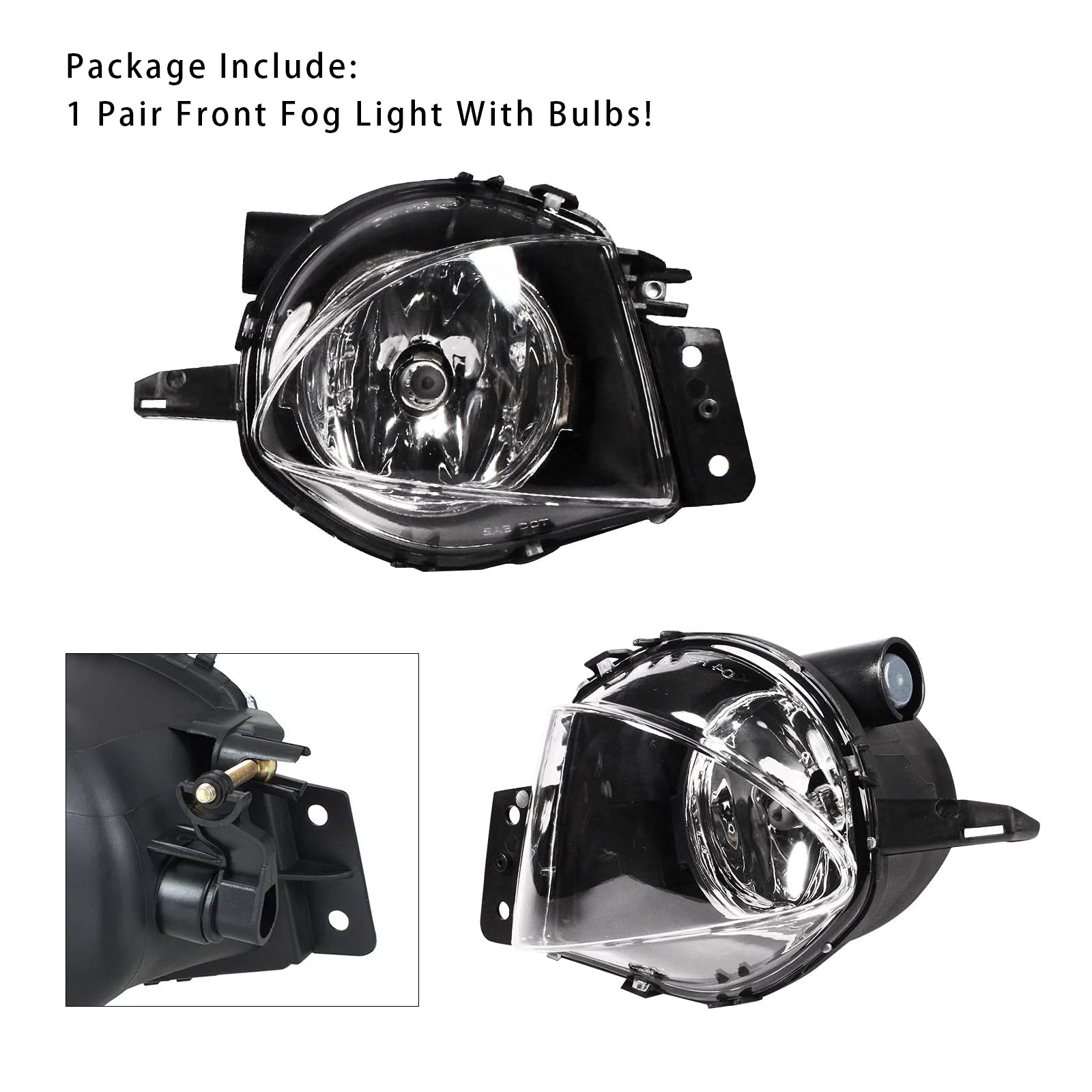 2008 BMW 328i/328xi/335i/335xi/M3 paar mistlampen voor met lampen 63176948373 63176948374