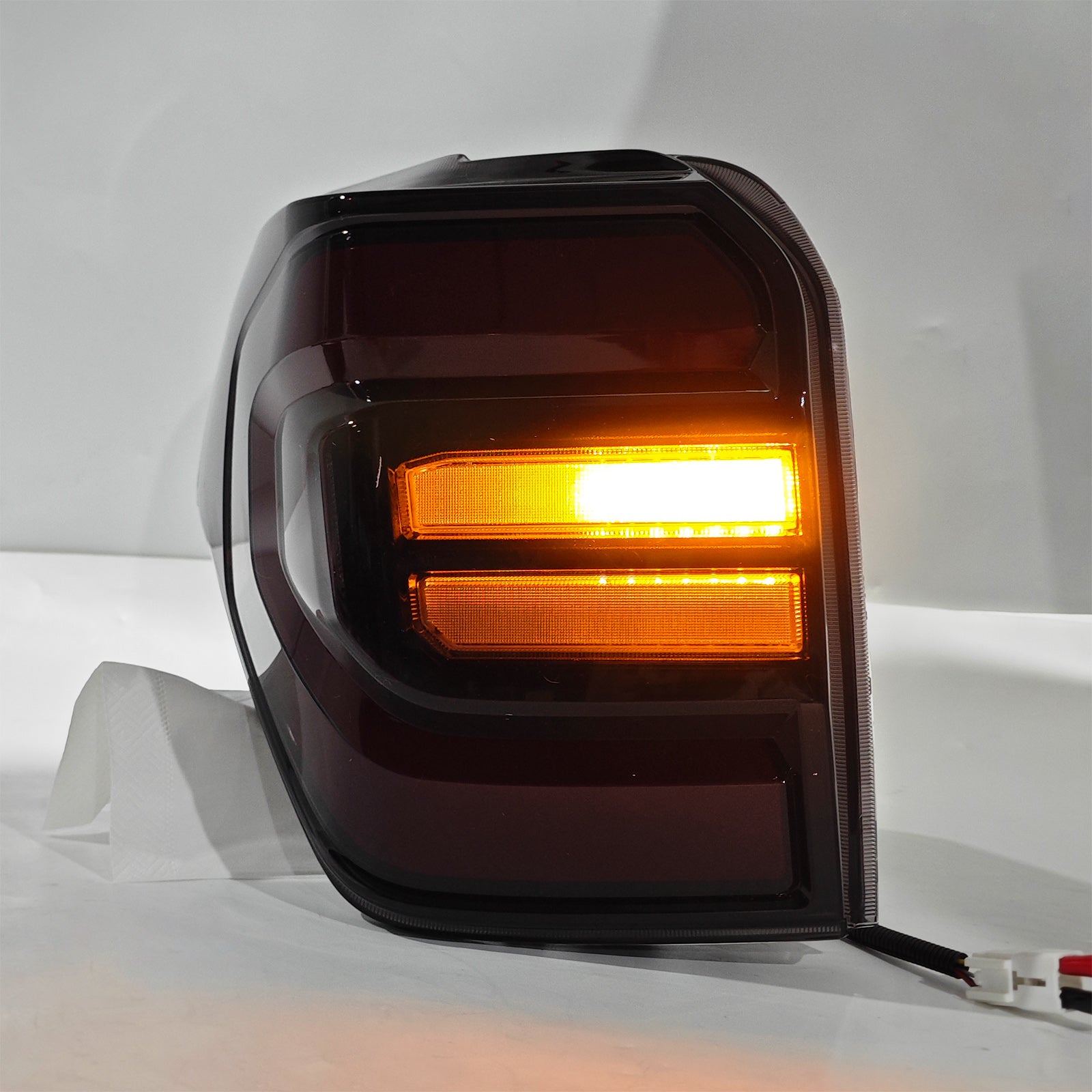 2PCS LED Tail Lights For Toyota 4Runner 2010-2024 Animation Sequential Rear Lamp