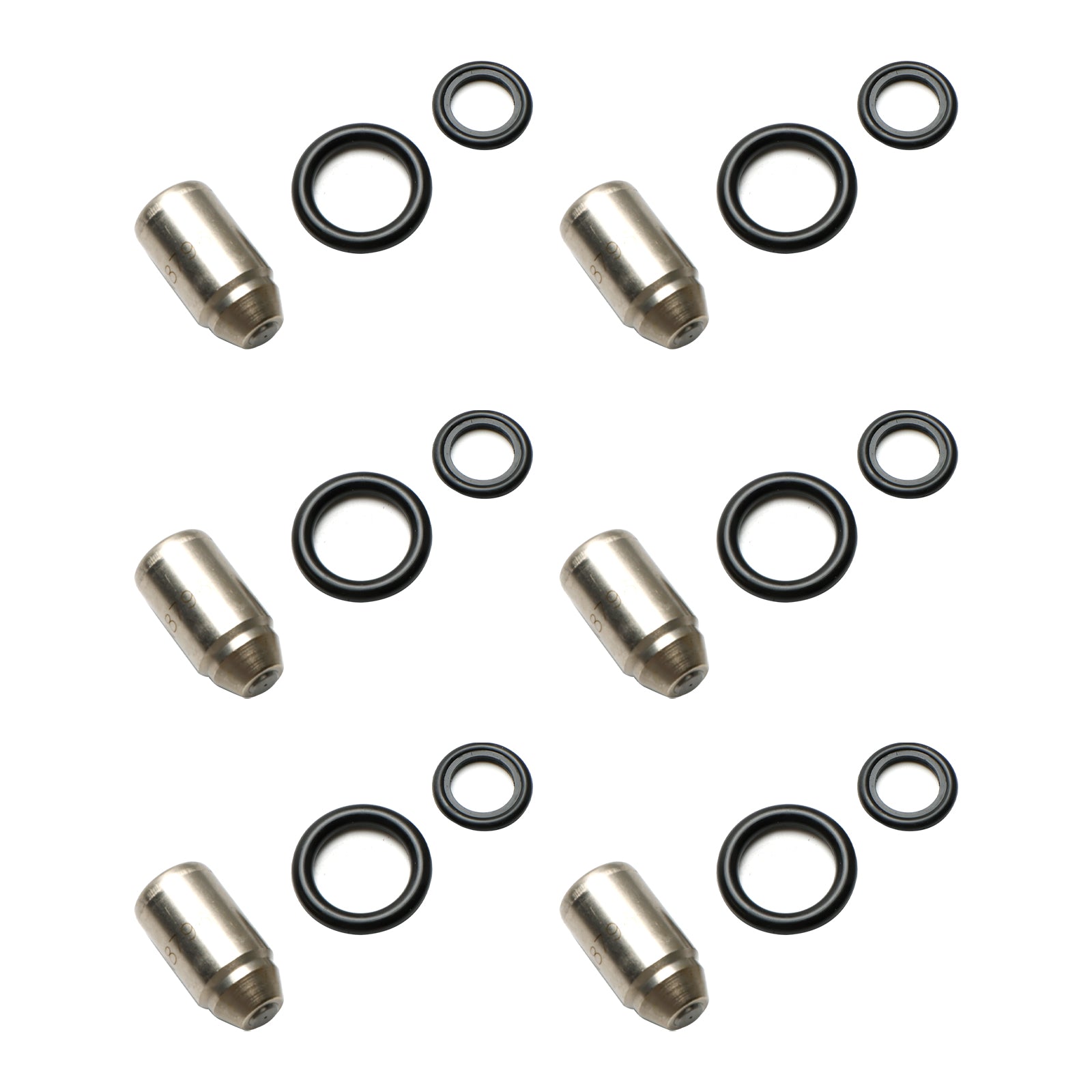 6 uds inyectores grupo de servicio de boquilla 8N8796 compatible con Caterpillar 3304 3306 D330C D333C