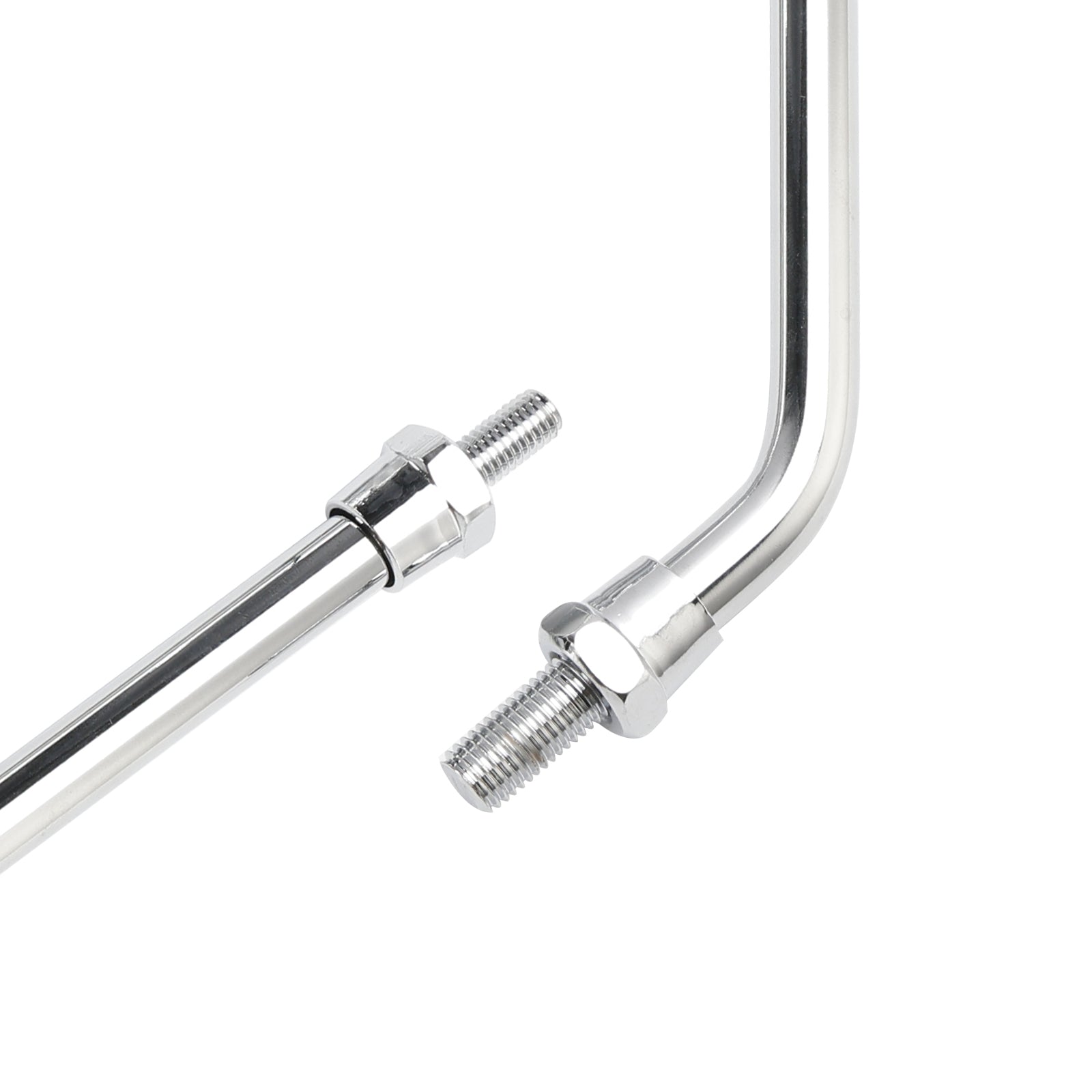 Chrome M10 achteruitkijkspiegels - 2 type stengels voor Kawasaki Z1 Z1000 Z 900 Z 1000