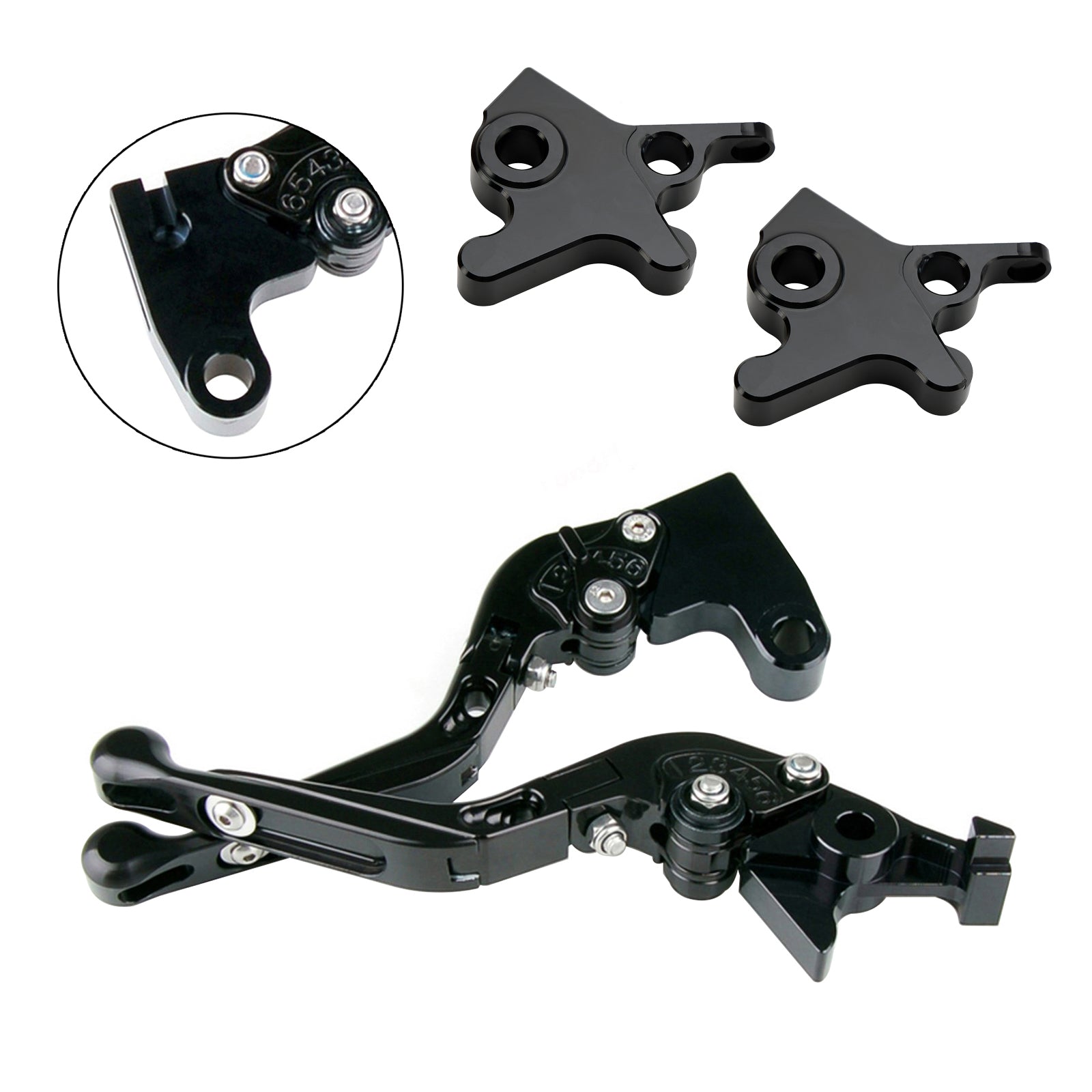 Palanca de freno de embrague ajustable para Piaggio MP3 300 16-18 MP3 350 18-19