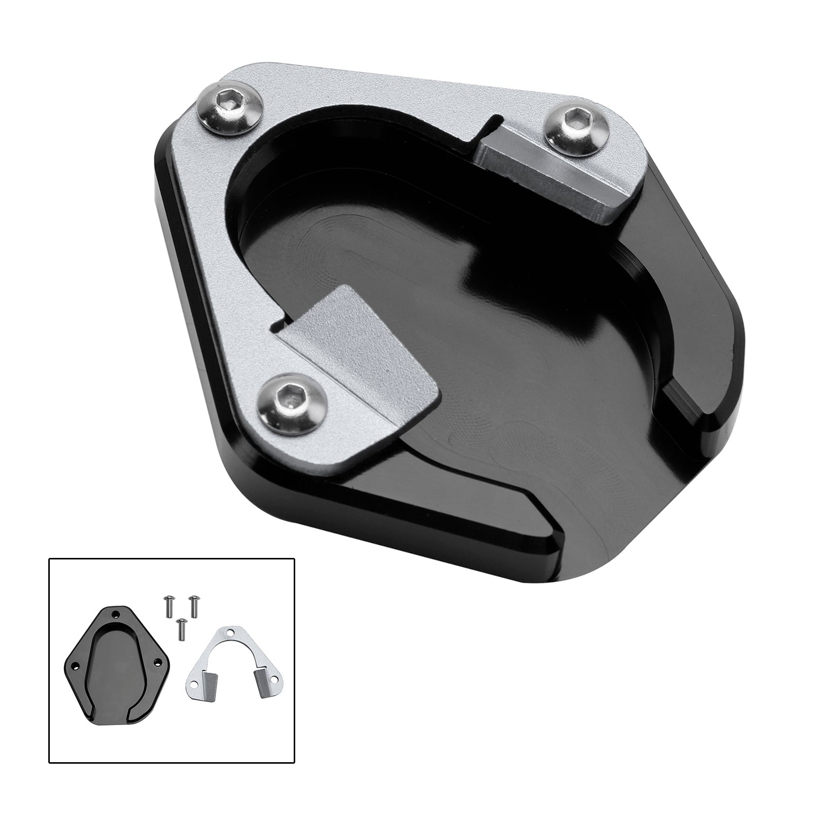 2021+ Tiger 850 Sport Kickstand Engeler Plate Pad