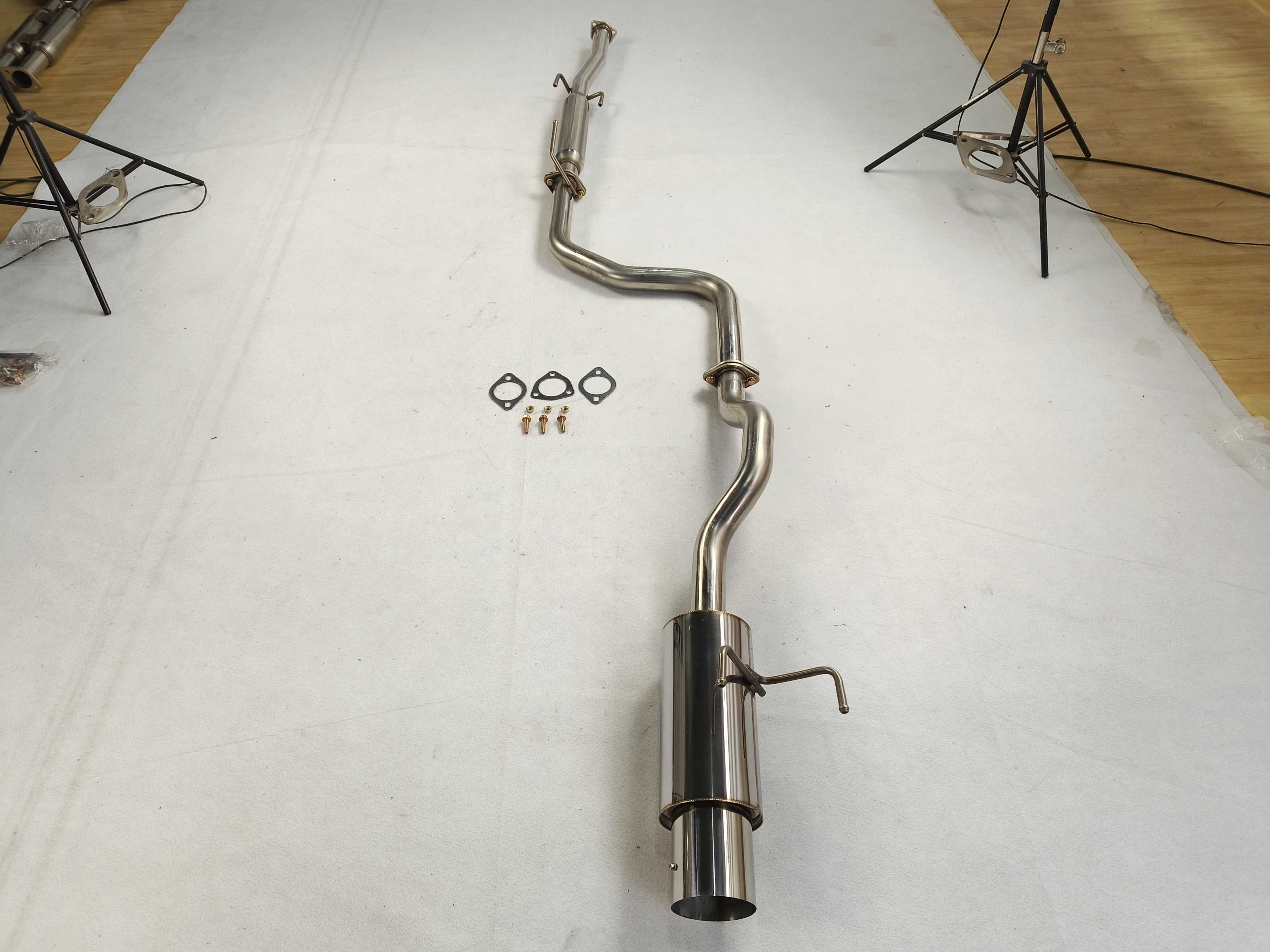 4" Système d'échappement CatBack - Spécification Drift pour Honda Civic 2 portes/4 portes 2.5 Pip 1992-2000