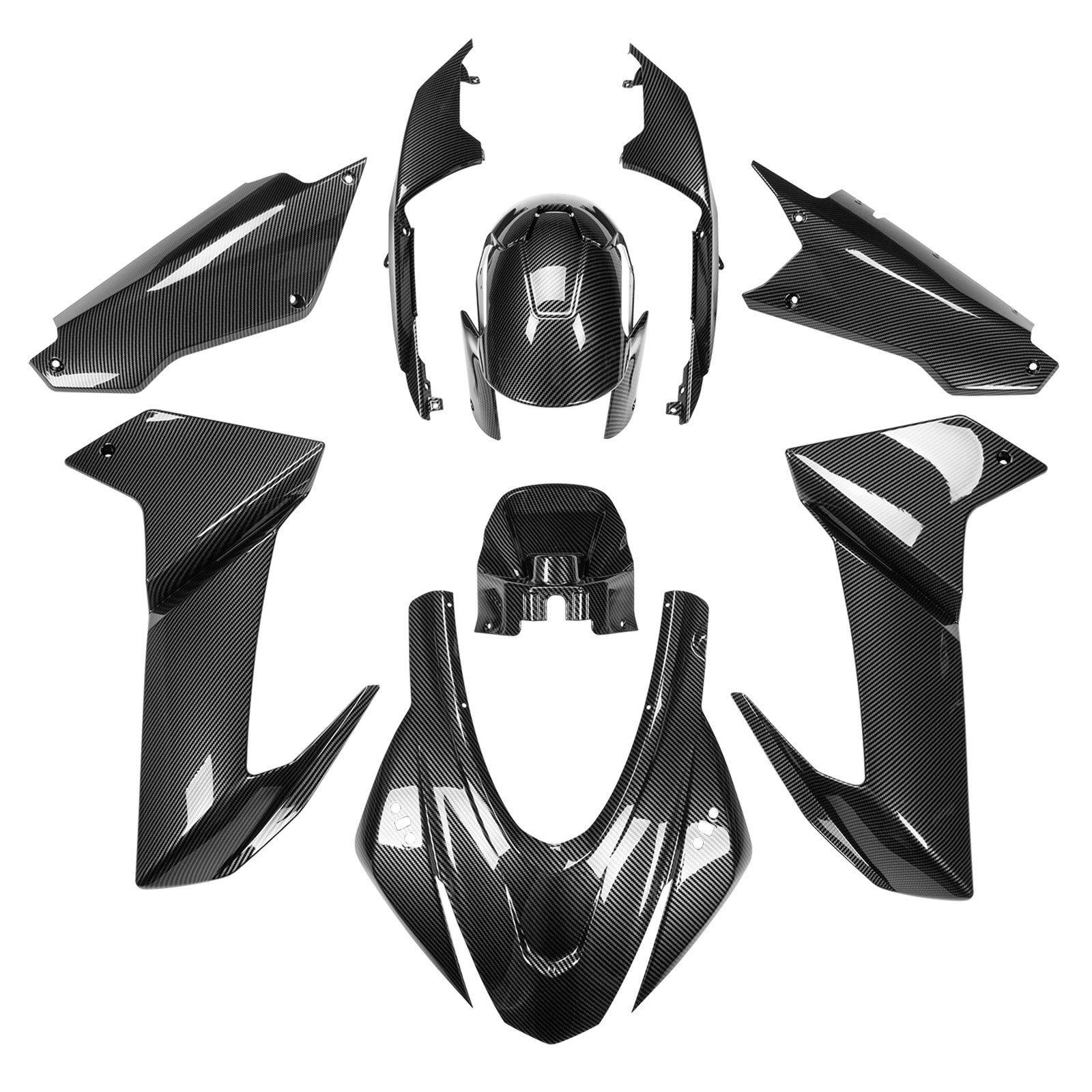 Vstrekovanie ABS Plastic Bodywork Sit pre Aprilia Rs 660 2020-2024 01#