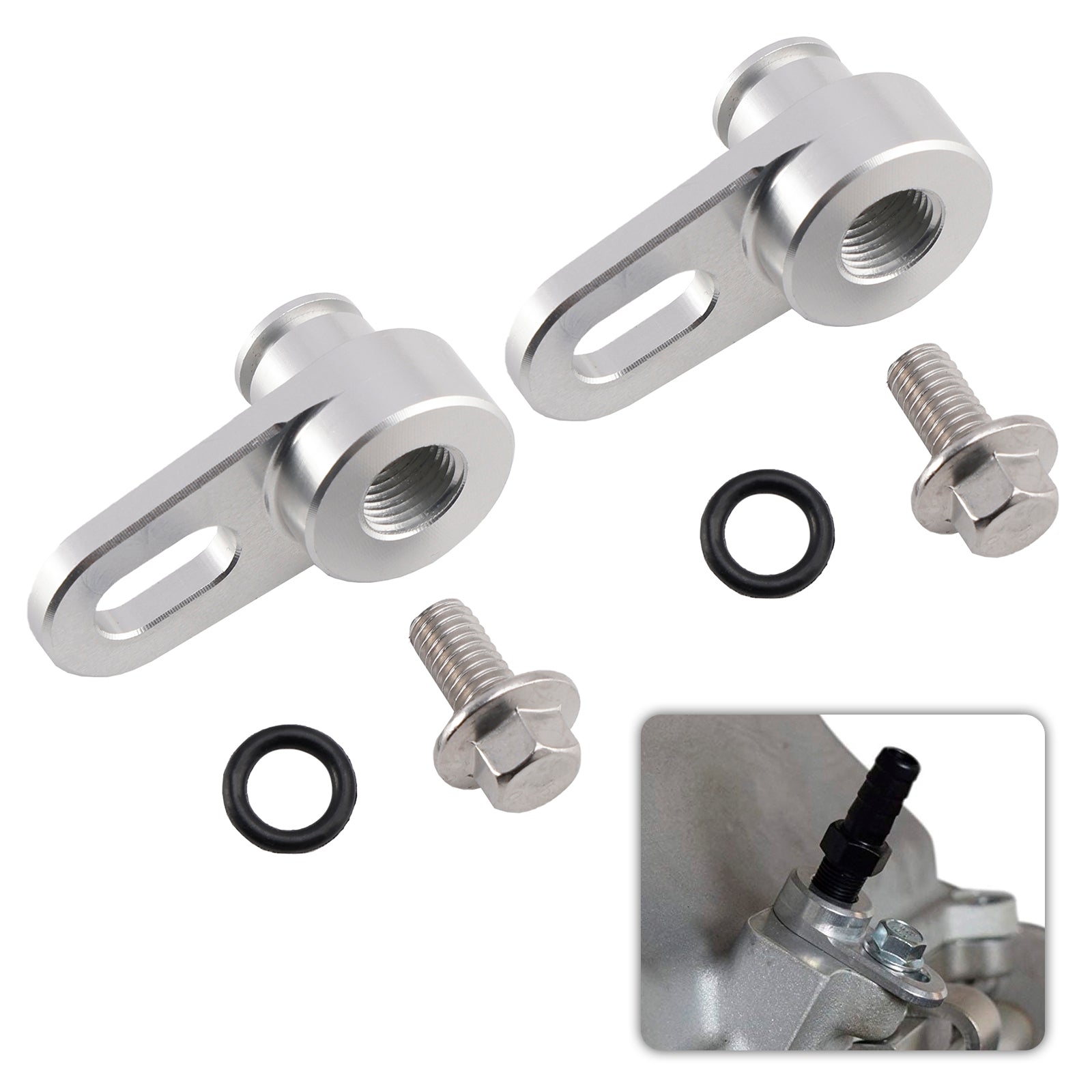 Vacuum Port 1/8 NPT Hose Adapter for LSA LS9 LT4 LS Supercharger MAP