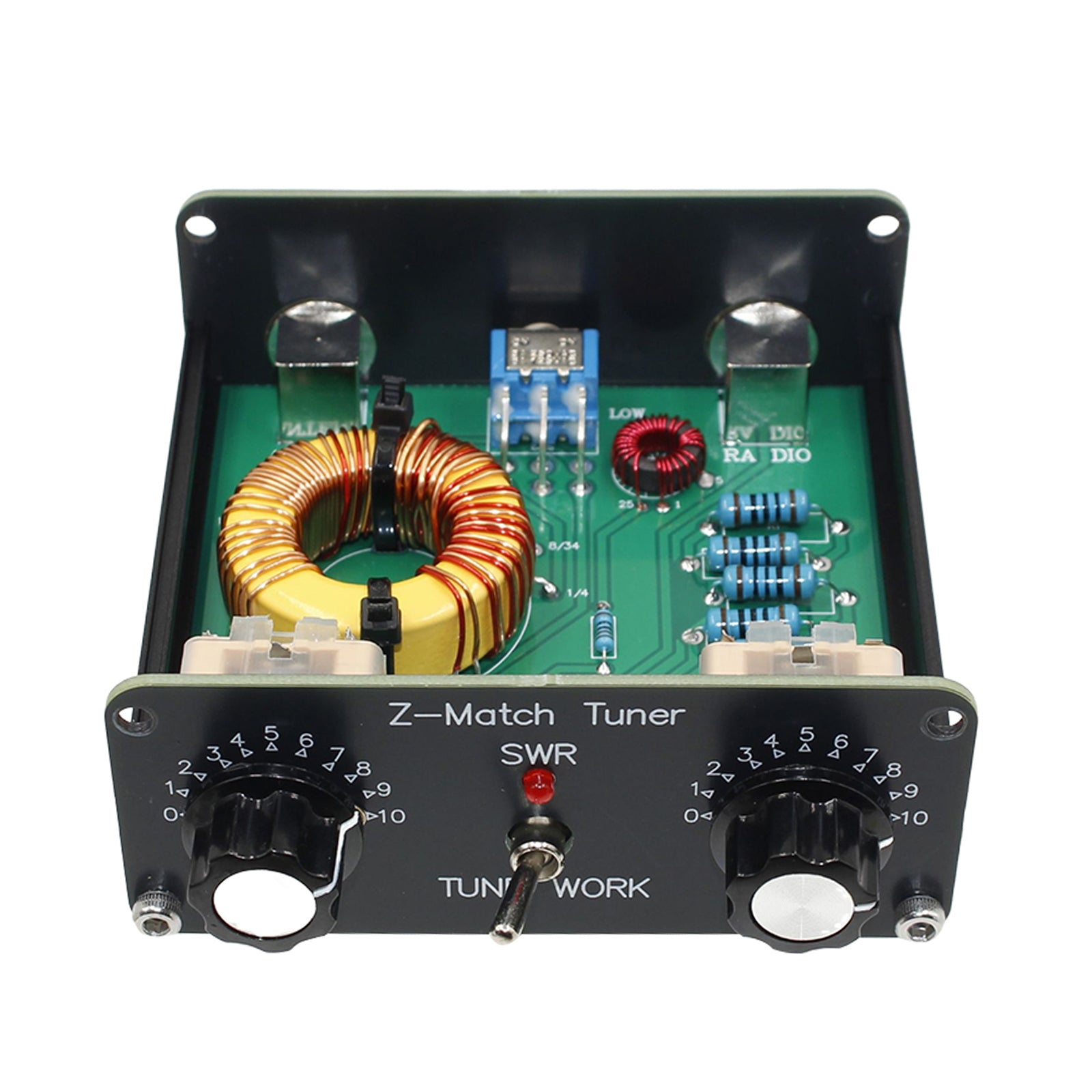 Z-Match QRP Handleiding Tuner Antennetuner HAM Adapter 3-28 MHz BNC Interface