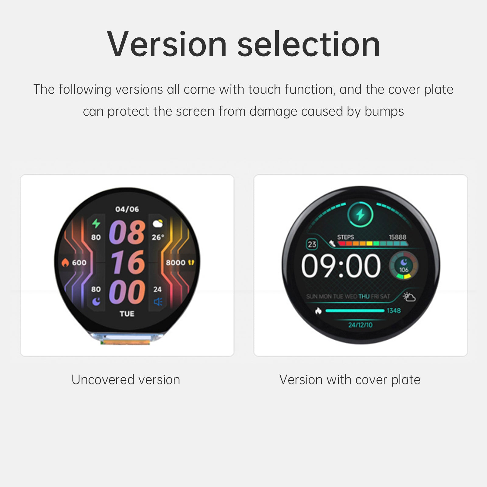 ESP32-S3 1,46-inch circulair touchscreen-ontwikkelbord ondersteunt AI Xiaozhi