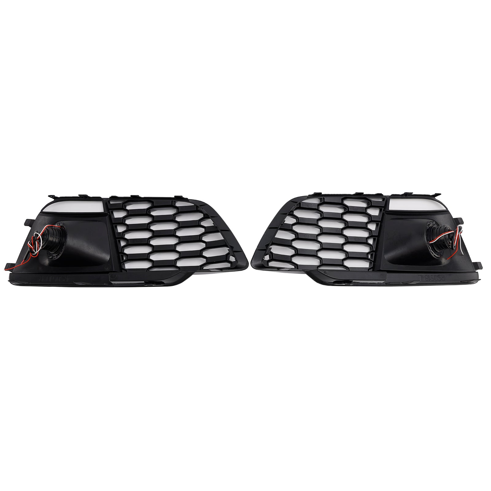 2018-2022 Fit Audi Q5 SQ5 Fog Light Grille Cover 80A807680L Pre-Facelift W/ACC