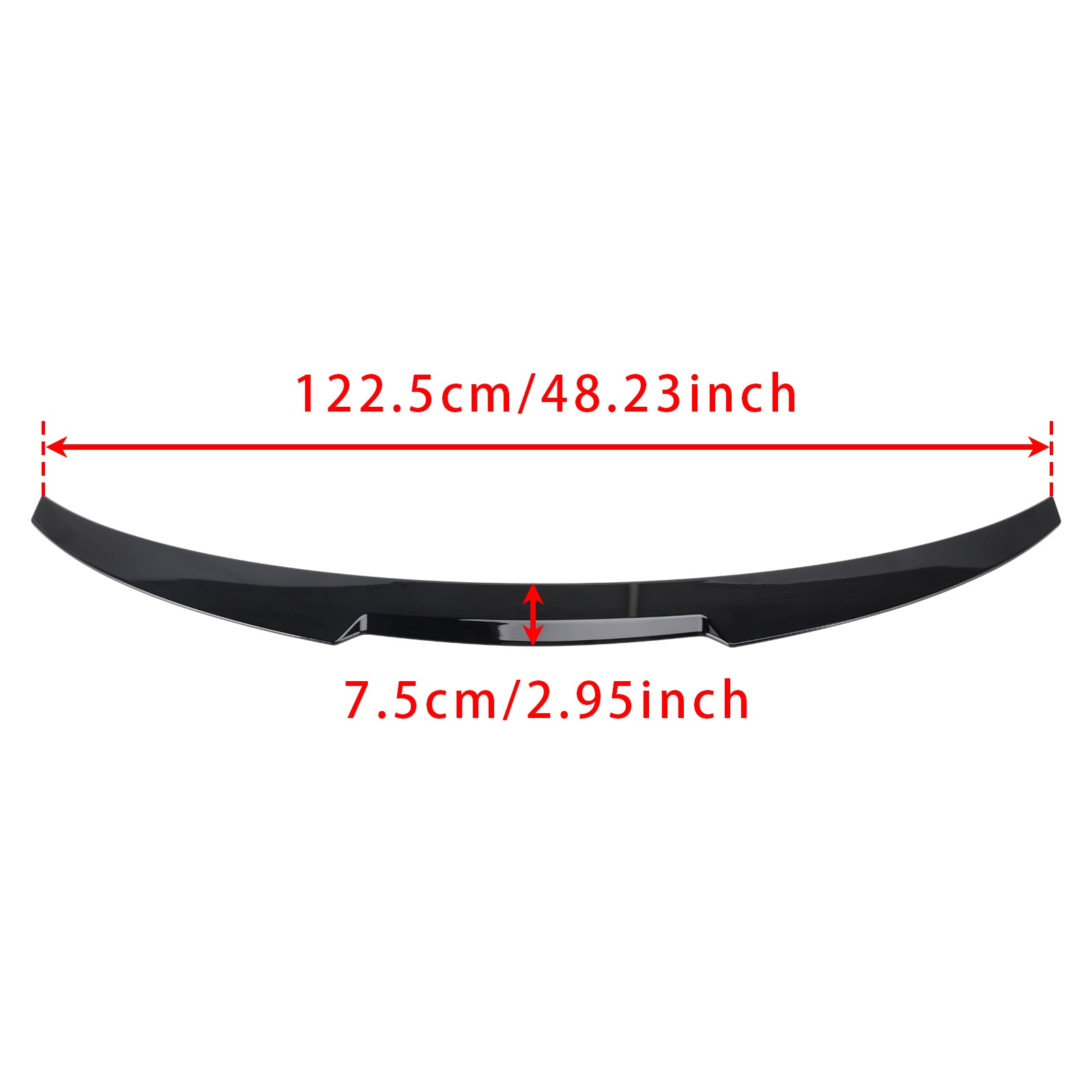 2019-2025 BMW G20 3 Series Sedan All Models Gloss Black Rear Boot Spoiler