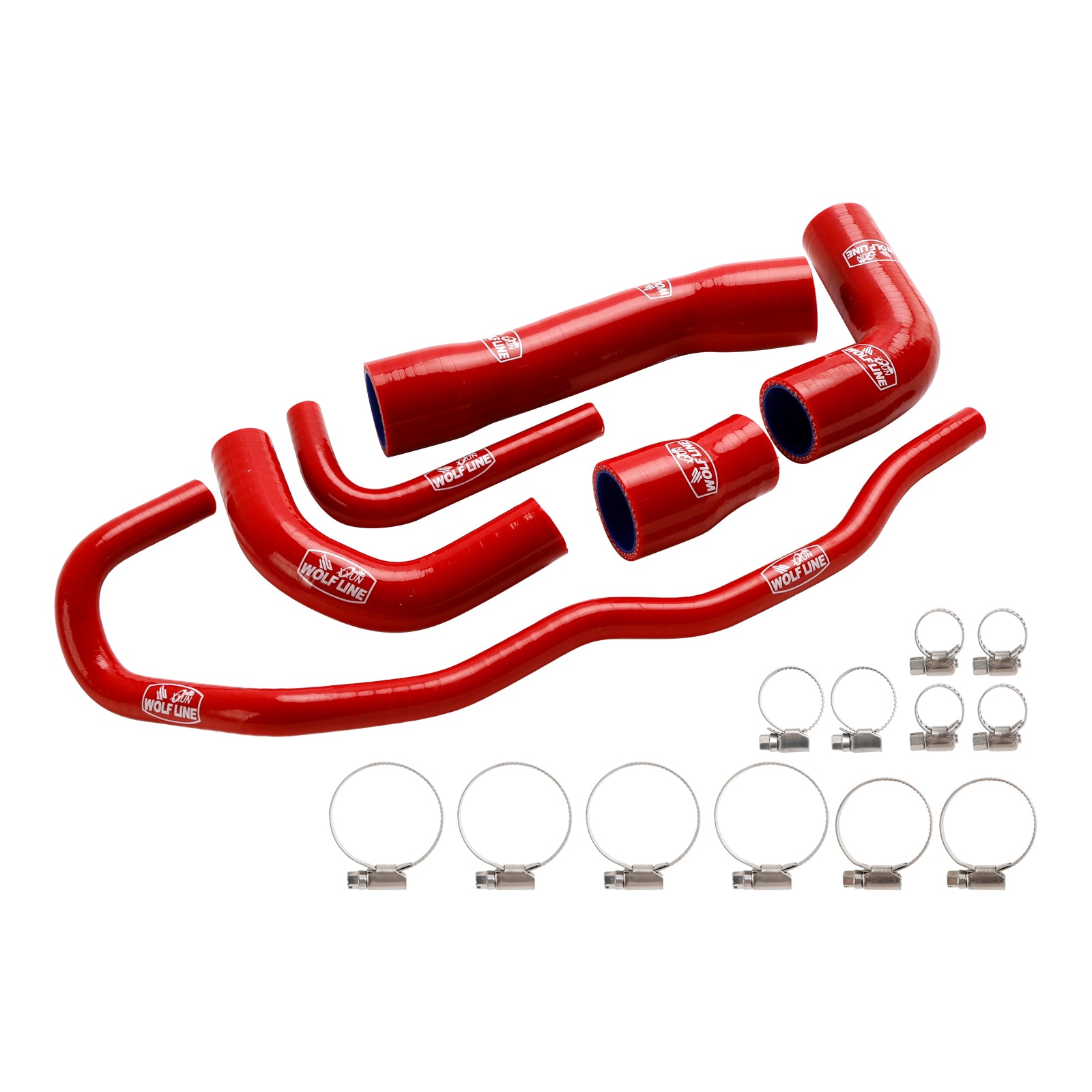 2021-2024 BMW S1000XR Silikon Radiator kjølevæskesett Kit