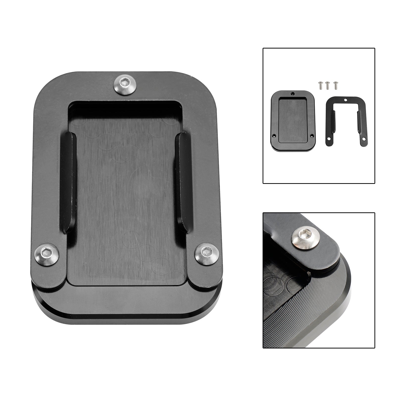 Kickstand Forstørrende platepute Fit for Interceptor 650 2018-2023 GT 650 2019-2023