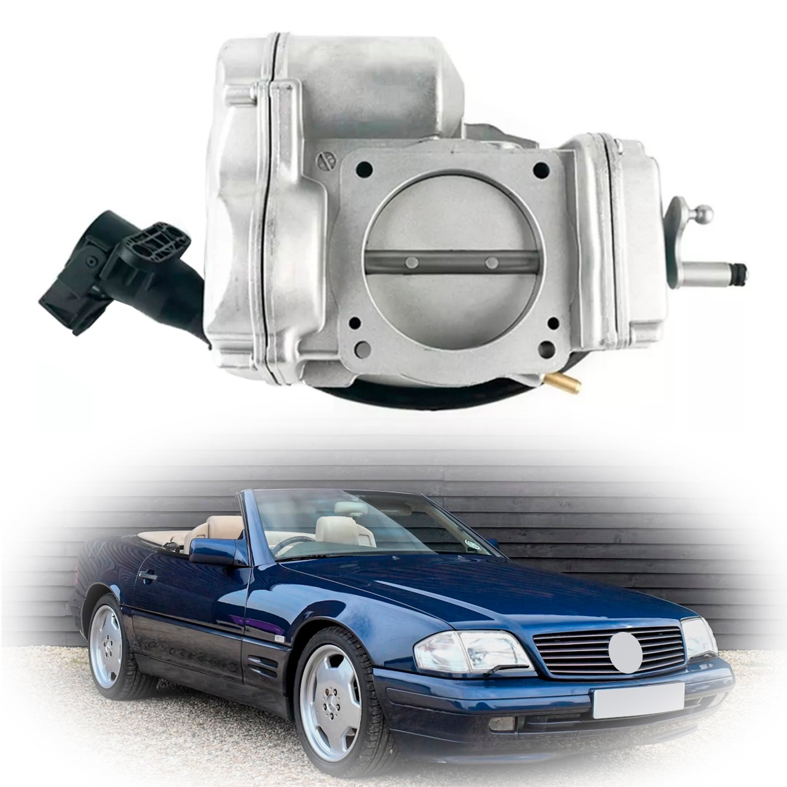 Mercedes W124 Conjunto do corpo do acelerador R129 SL320 E320 S320 M104 0001415725