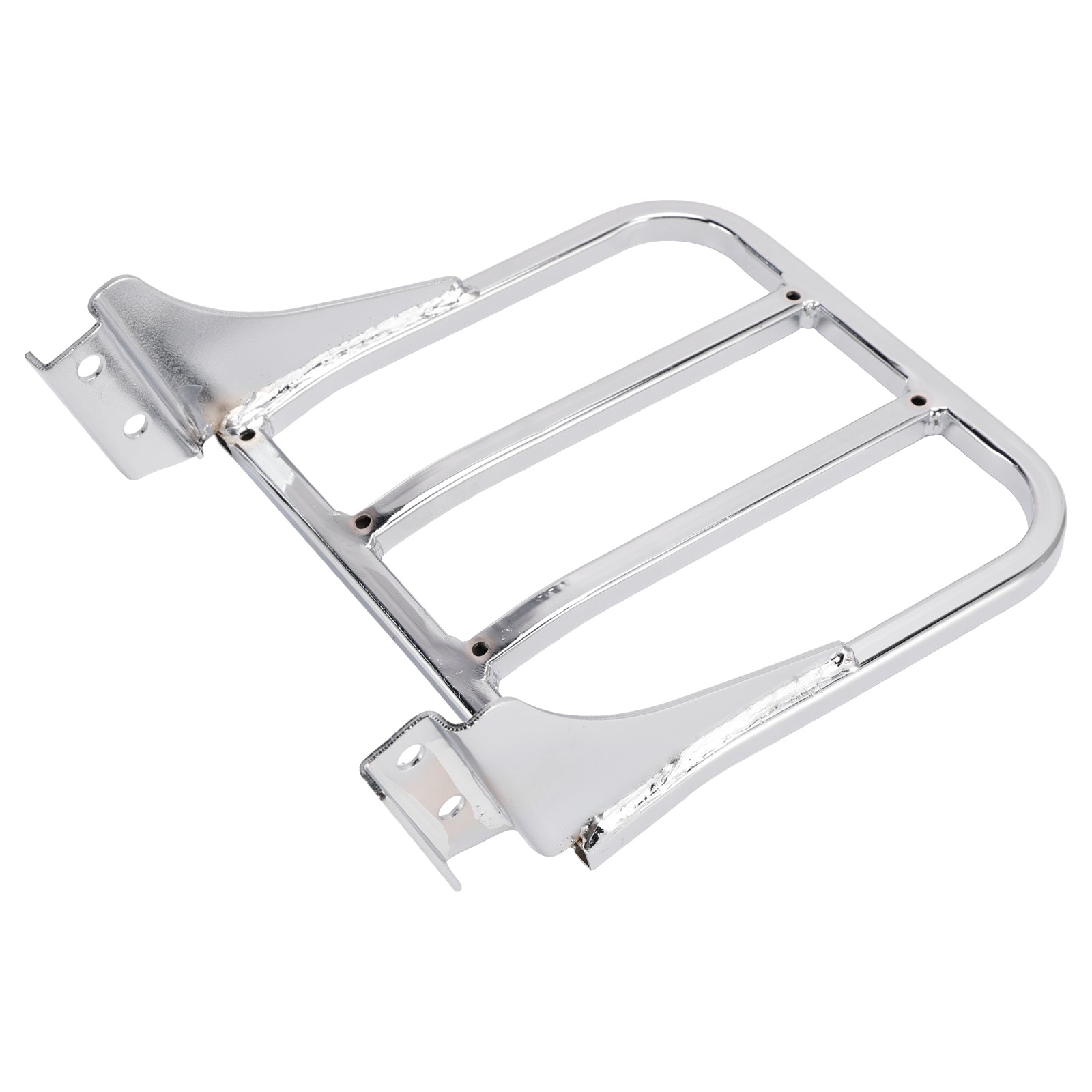 CHROME LUGGAGE RACK FOR SISSY BAR UPRIGHT FOR SPORTSTER XL 883 1200 2004-2020