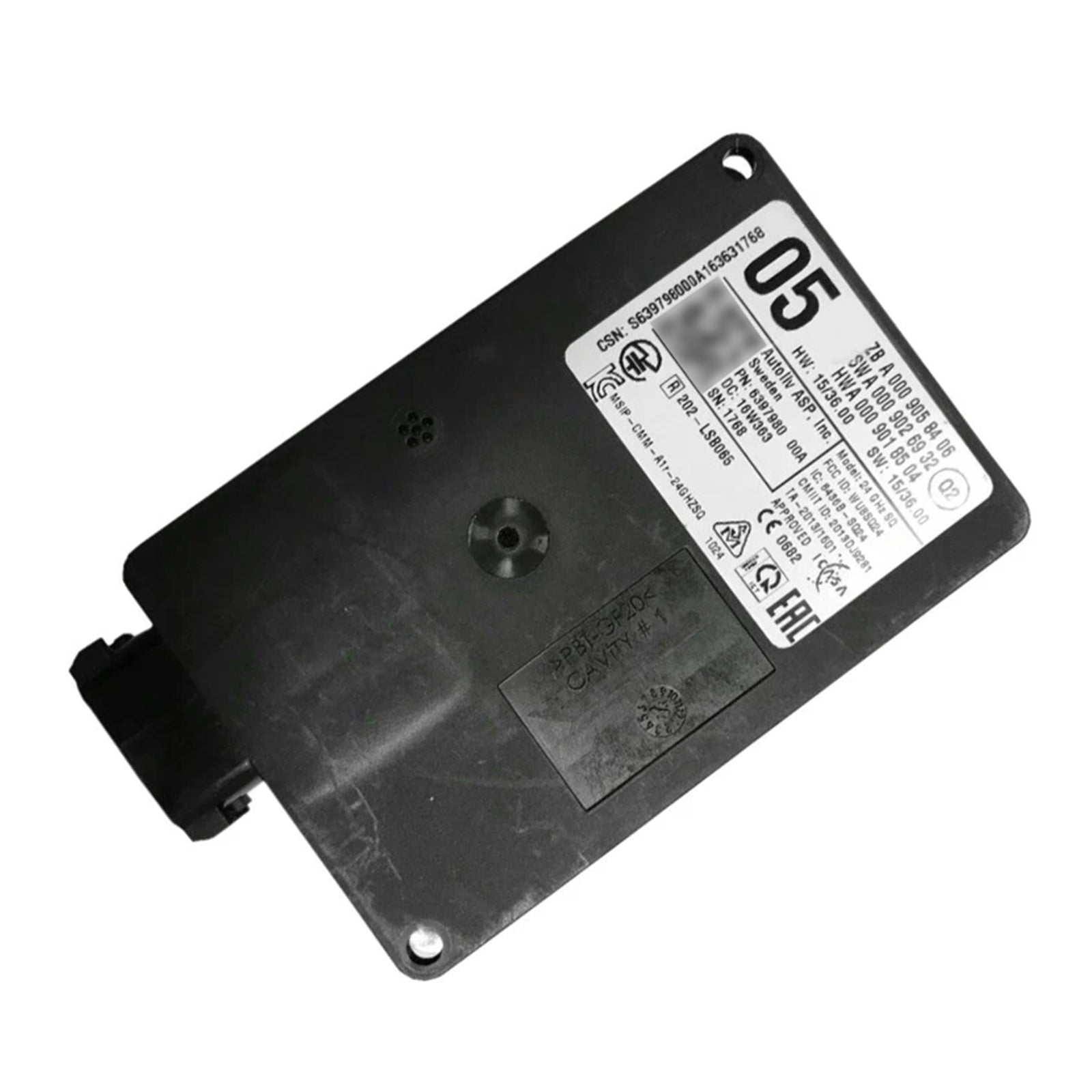 Mercedes Benz AForKLASSE W176 Frontradarsensor Distronic-regeleenheid 0009058406