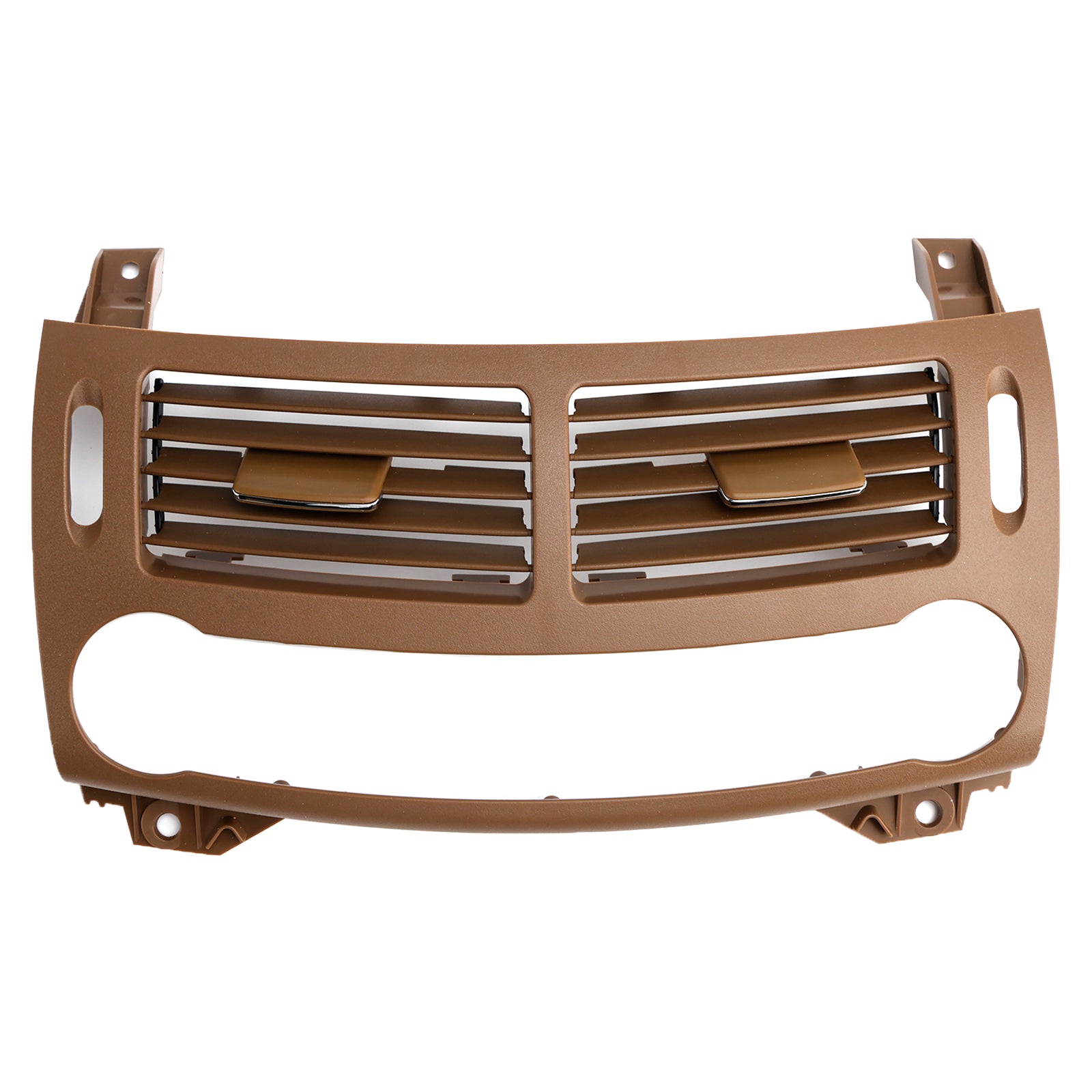 Grille de ventilation centrale avant jaune foncé pour Benz Classe E W211 2003-2008