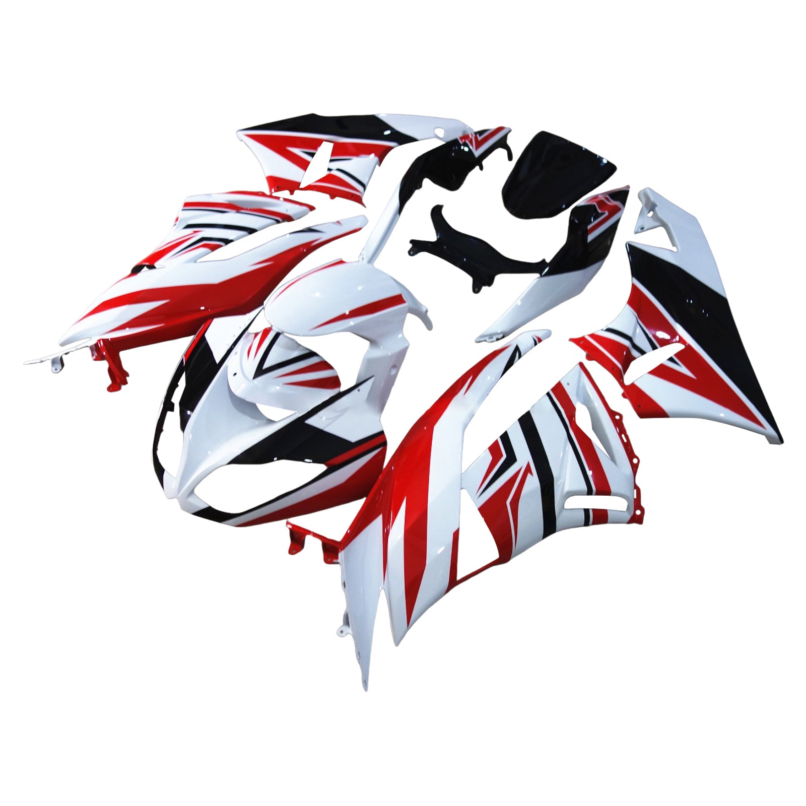 Injectiekuipset carrosserie kunststof ABS geschikt voor Kawasaki ZX6R 636 2009-2012