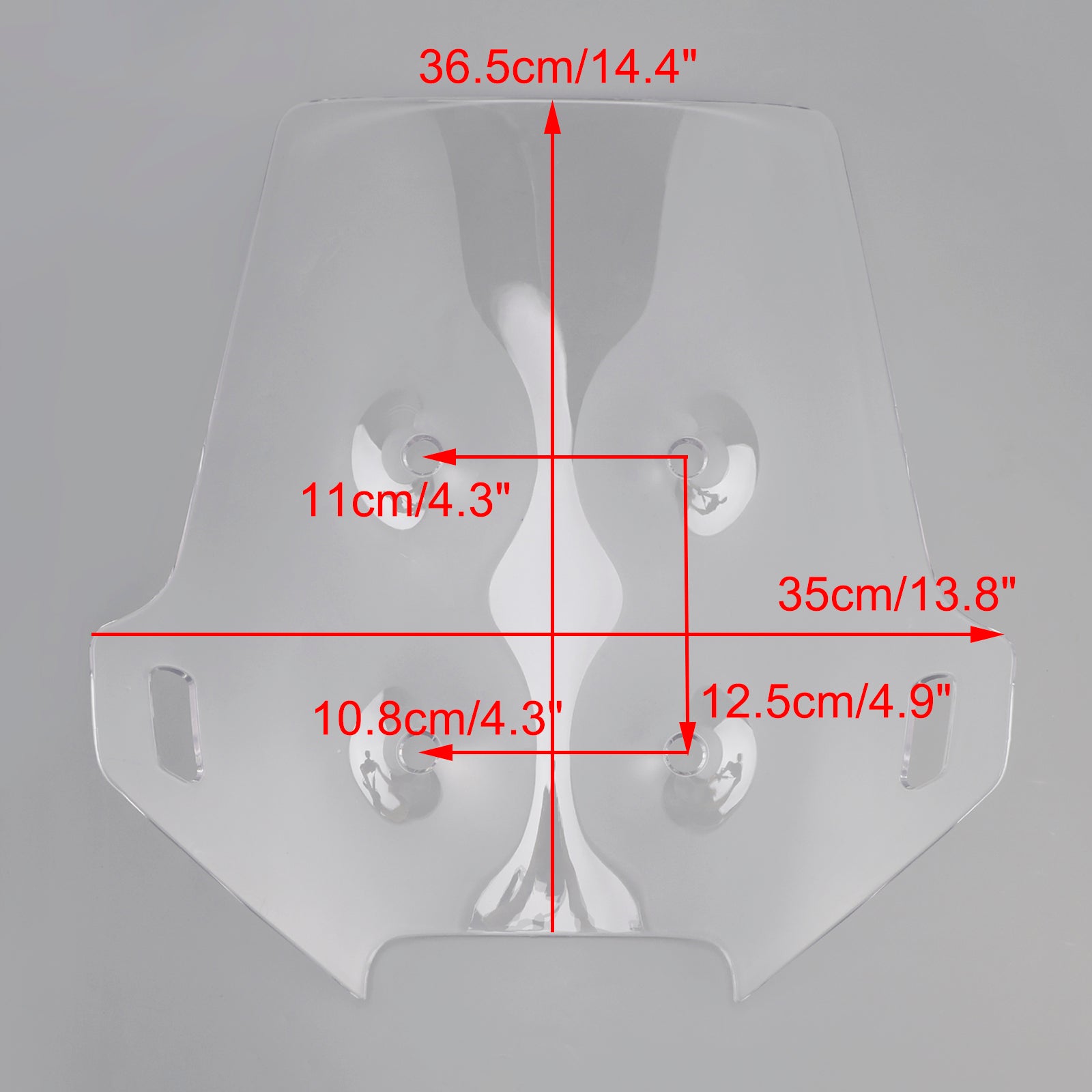 Frontrute frontrute passer for CF Moto 450MT 2024