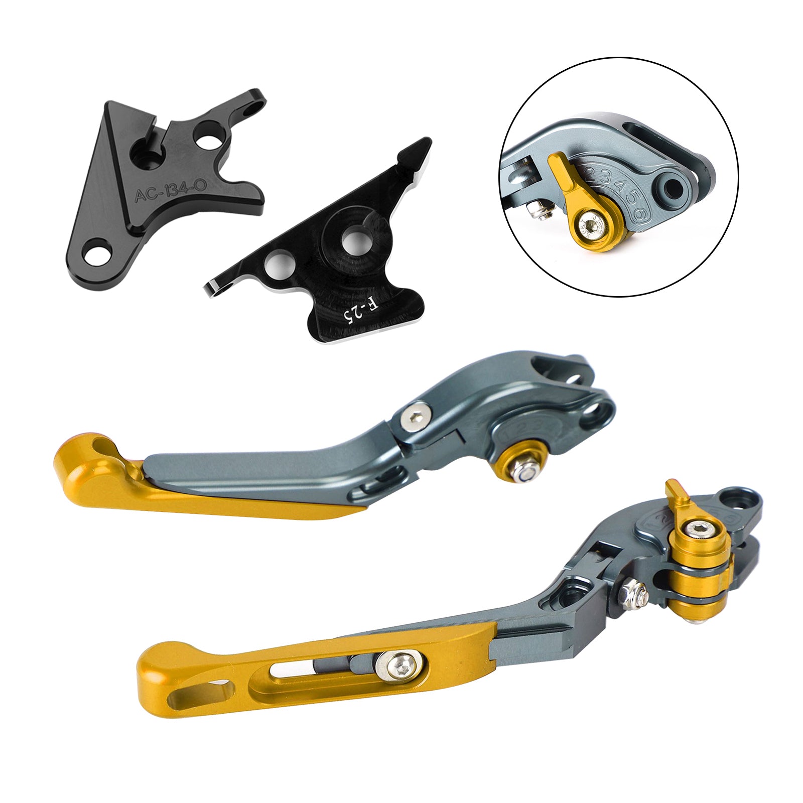 2021-2023 HONDA CB350 Hness GB350 CB350 Palanca de freno de embrague ajustable