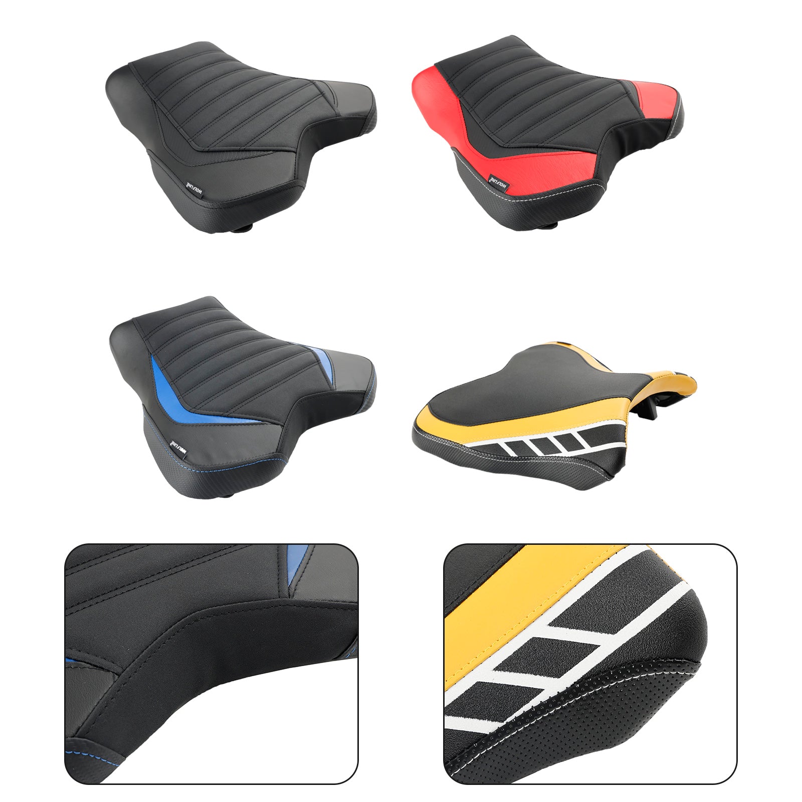 2015-2023 Yamaha YZF-R1 YZF R1 Front Raider Sedadlá v Cushion PU