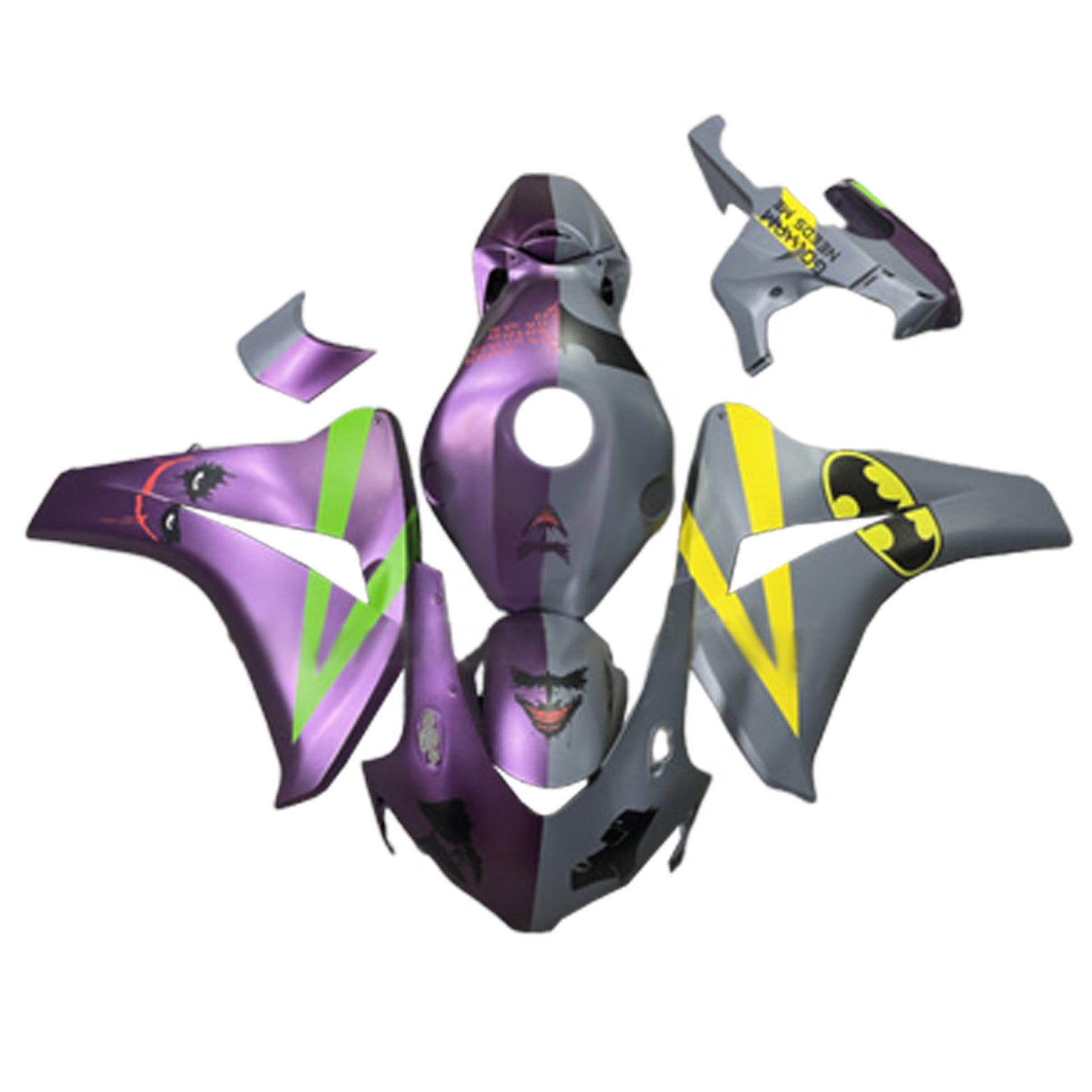 Injectiekuipset carrosserie kunststof ABS voor Honda CBR1000RR 2008-2011