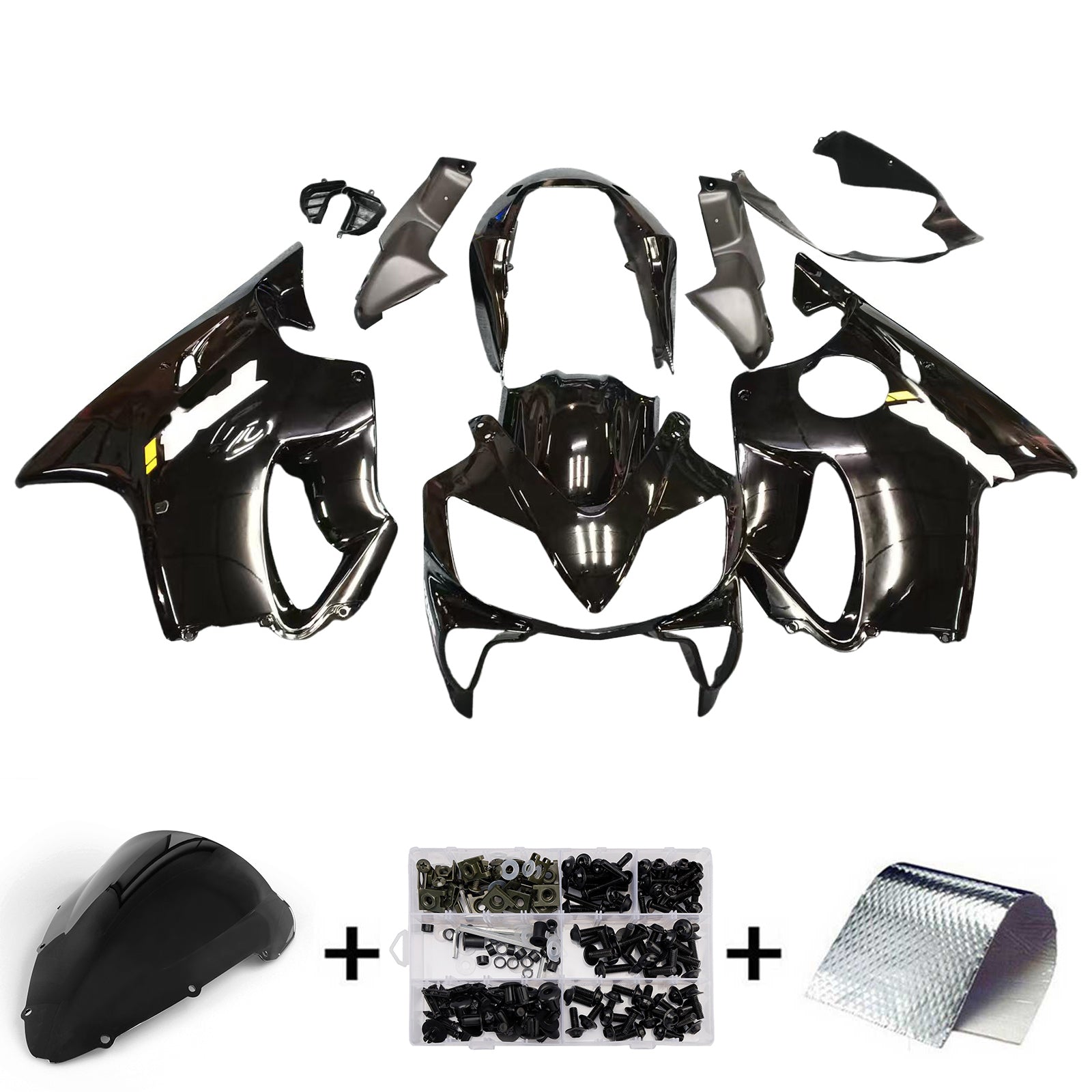 Injection Fairing Kit Bodywork Plastic ABS fit For Honda CBR600 F4i 2004-2007