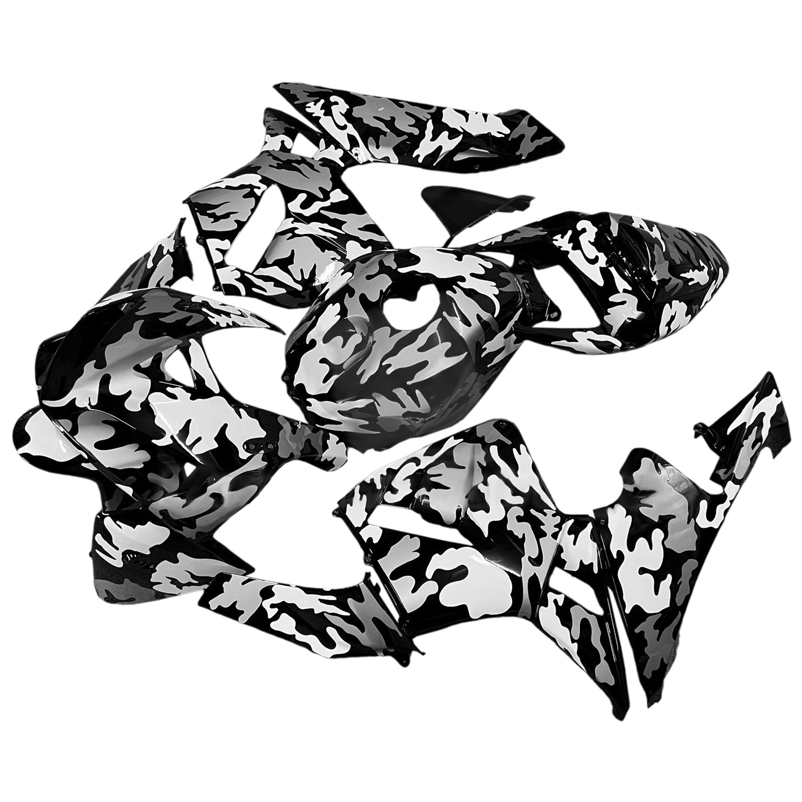 Injektionsmässa Kit Bodywork Plastic ABS för Honda CBR600RR 2005-2006 F5