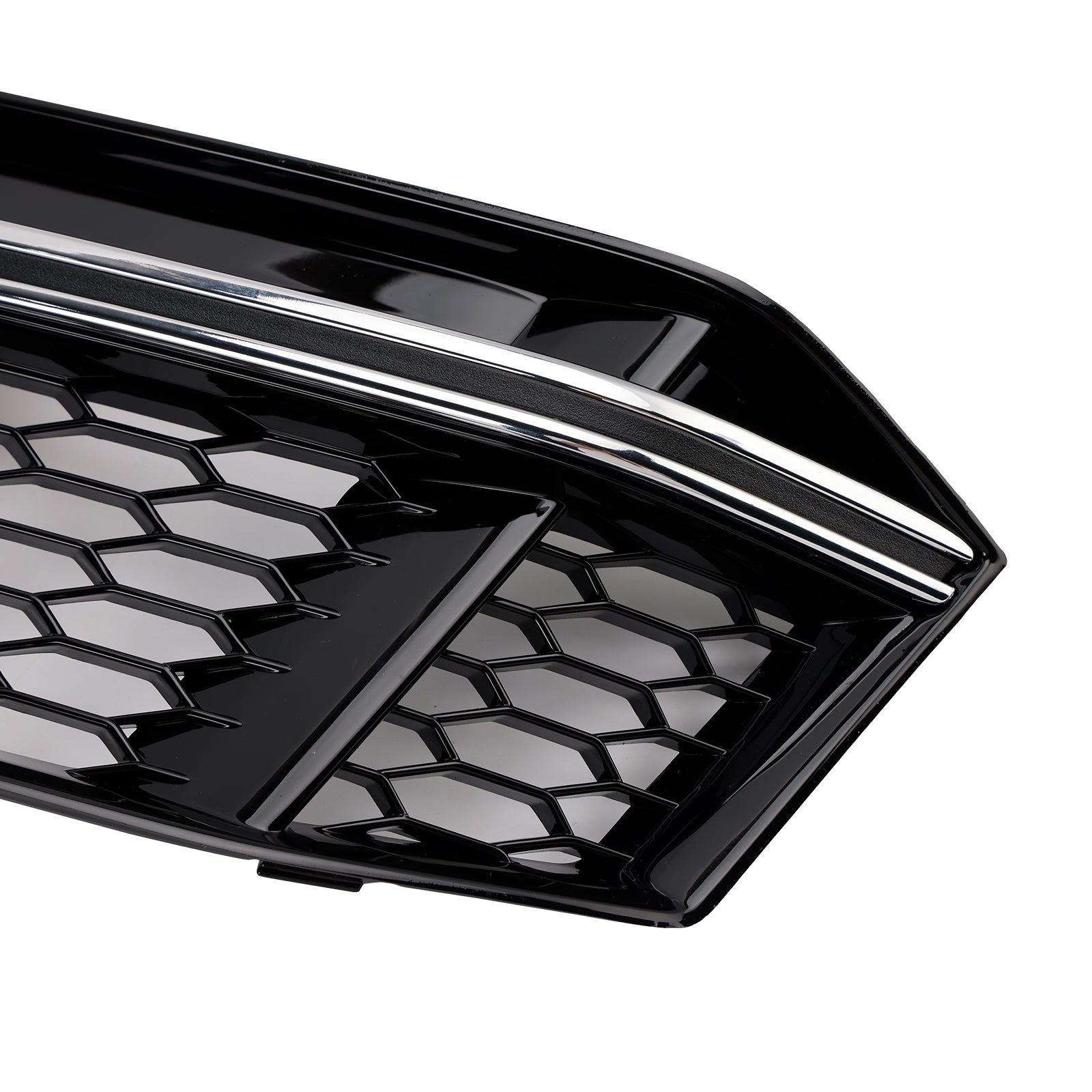 2016-2018 AUDI A4 B9 S-Line S4 2PCS Fog Light Cover Grille Grill