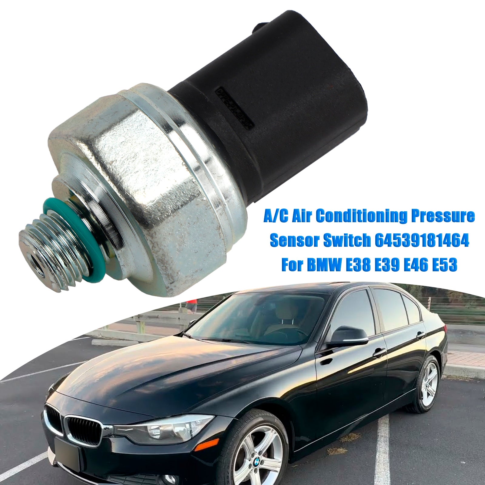 A/C Air Conditioning Pressure Sensor Switch 64539181464 For BMW E38 E39 E46