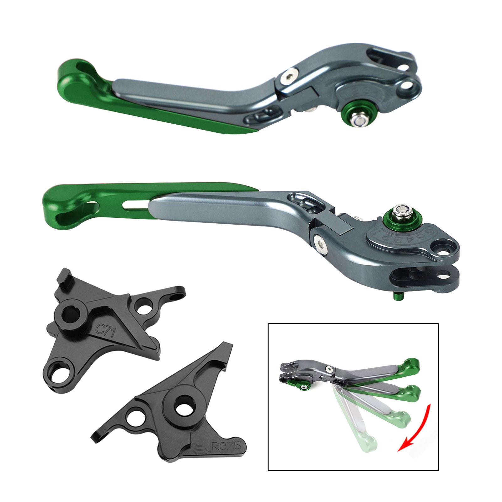 2017-2023 BMW R Nine T /Pure /Racer Justerbar clutchbremsespak