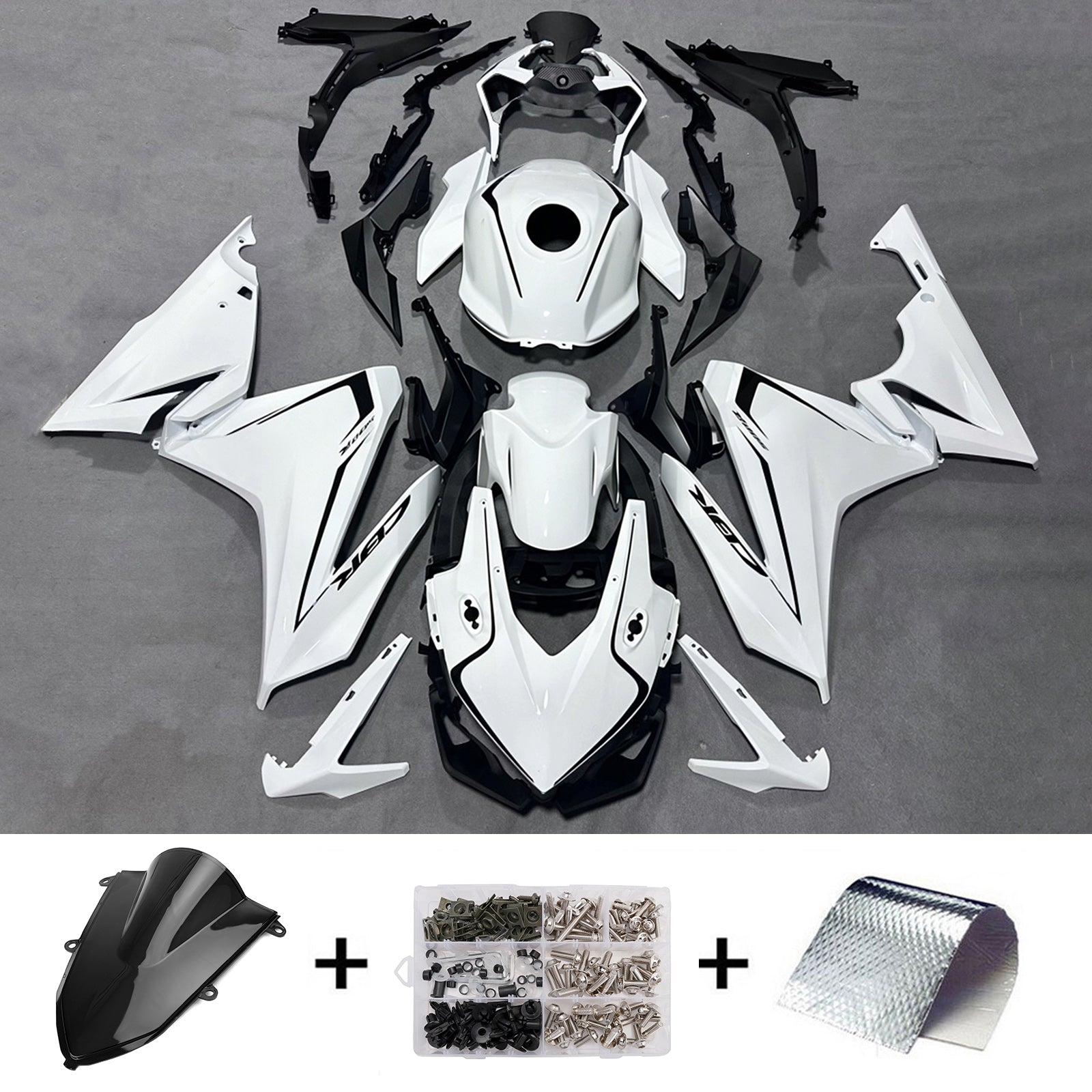 Injection Fairing Kit Bodywork Plastic ABS For Honda CBR500R 2019-2021