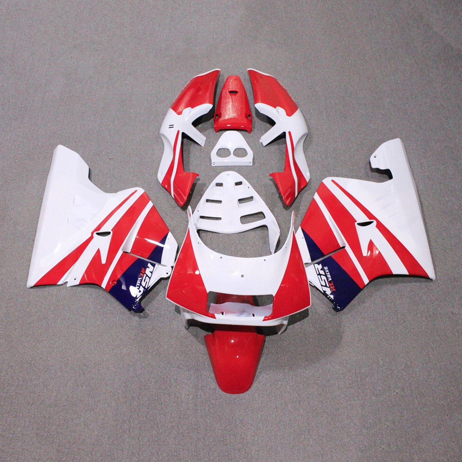 Injection Fairing Kit Bodywork Plastic ABS For Honda NSR250 PGM-3 1990-1993