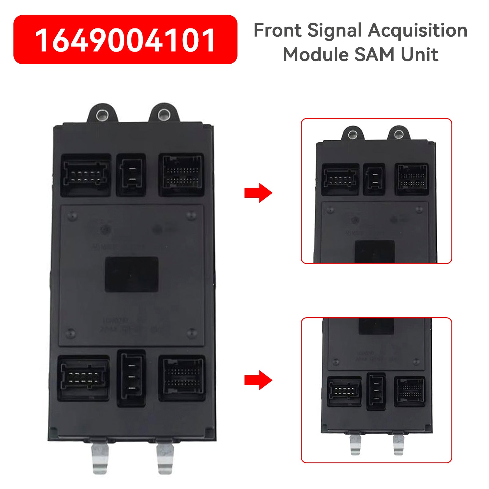 2008-2012 Mercedes-Benz GL550 164.886 Front Signal Acquisition Module SAM Unit 1649004101