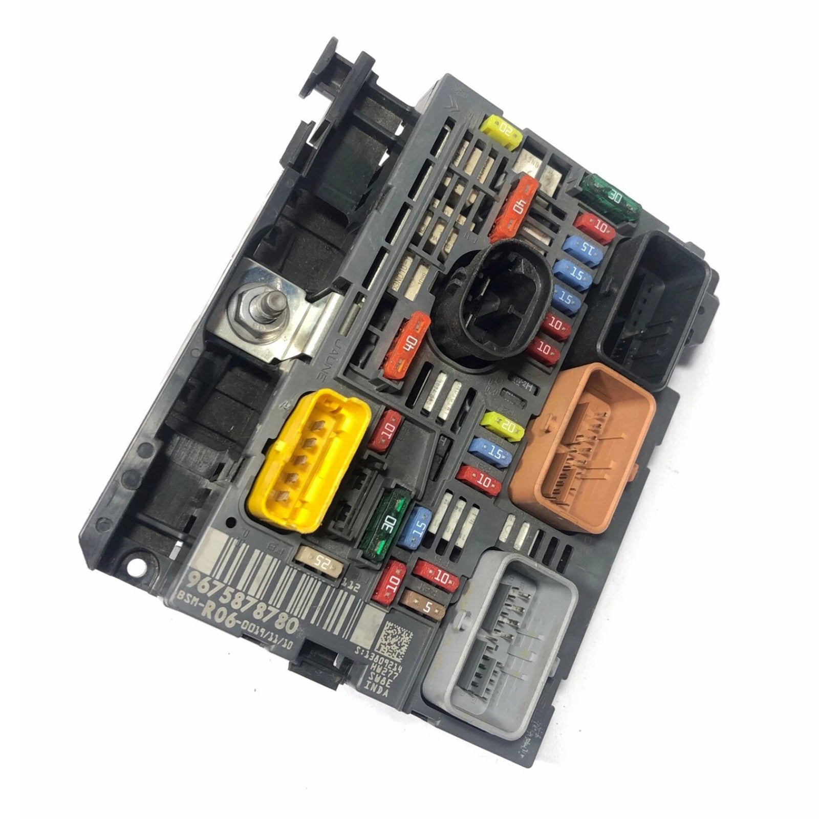 2008-2013 Peugeot 308 Fuse Box 9675878780 BSM-R06