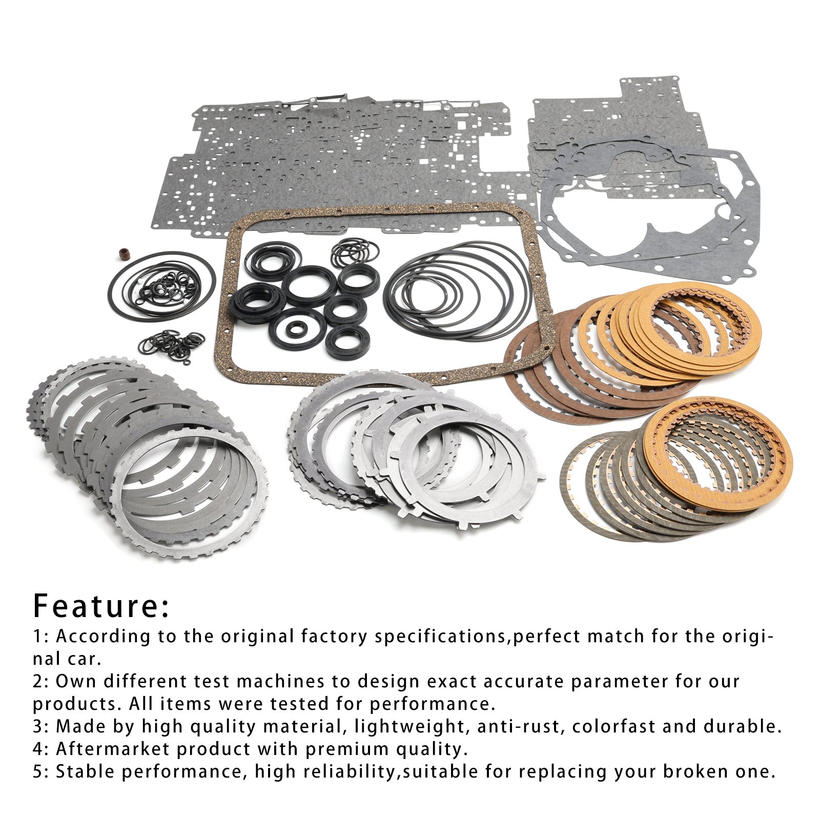 2008-2010 DEX F/AWD H4 1.3L 4EAT transmissiemaster-revisieset