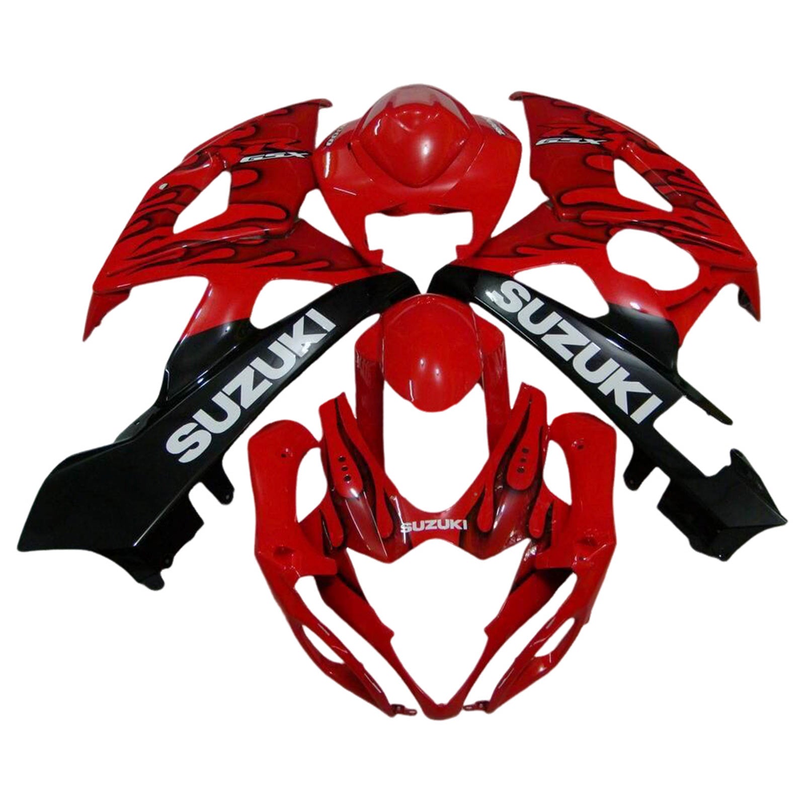 2005-2006 Suzuki gsxr1000 k5 kit de carénage kit de carrosserie en plastique