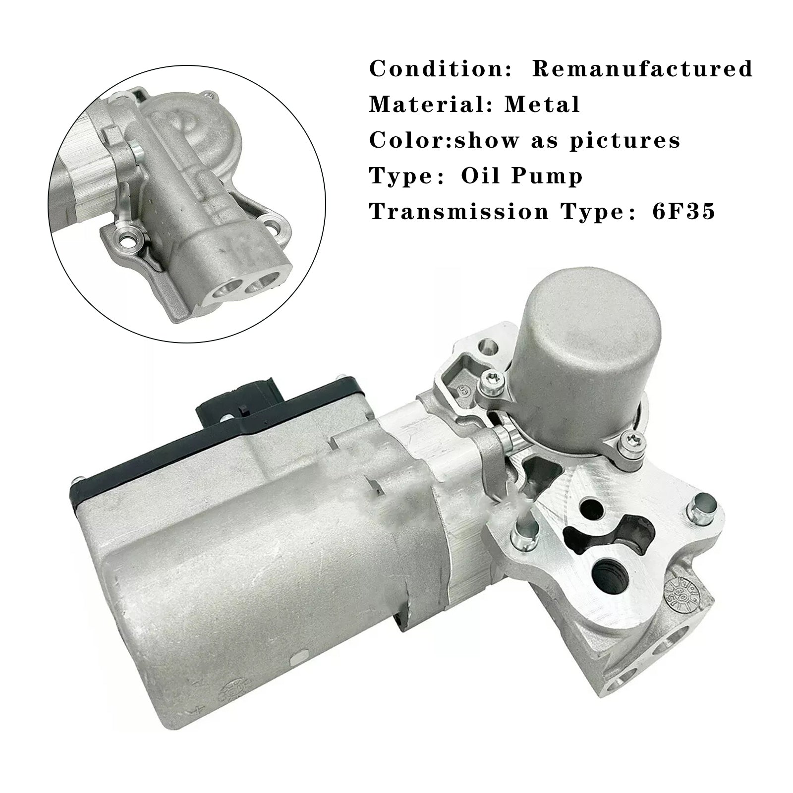 2018- 2021 Ford Ecosport Lincoln Fusion 1,0L prevodové olejové čerpadlo 6F35