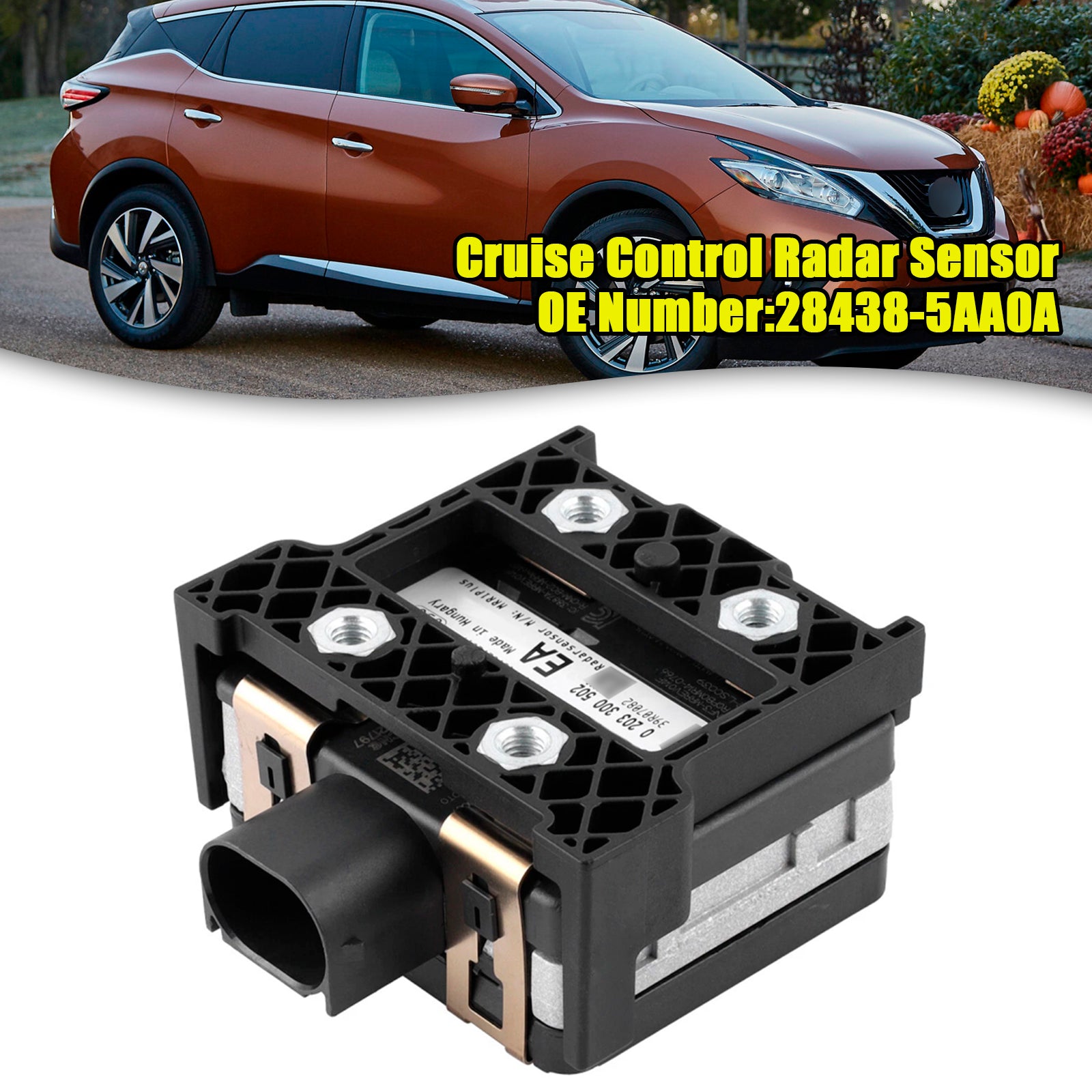 Capteur radar de régulateur de vitesse Nissan Murano 3,5 L 2015-2017 28438-5AA0A
