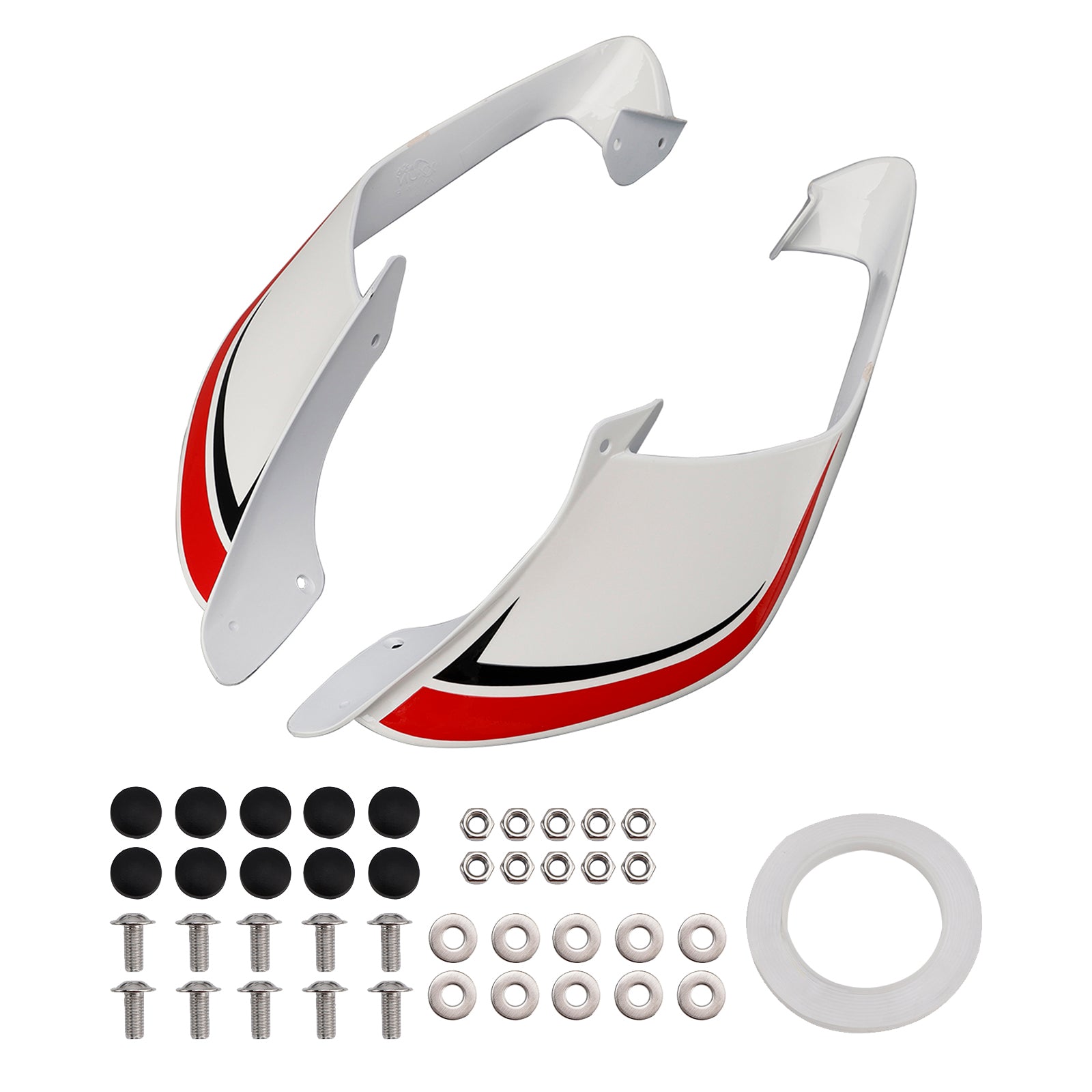 2021-2024 Yamaha YZF R1 R1M ailes latérales avant ailes becquet carénage