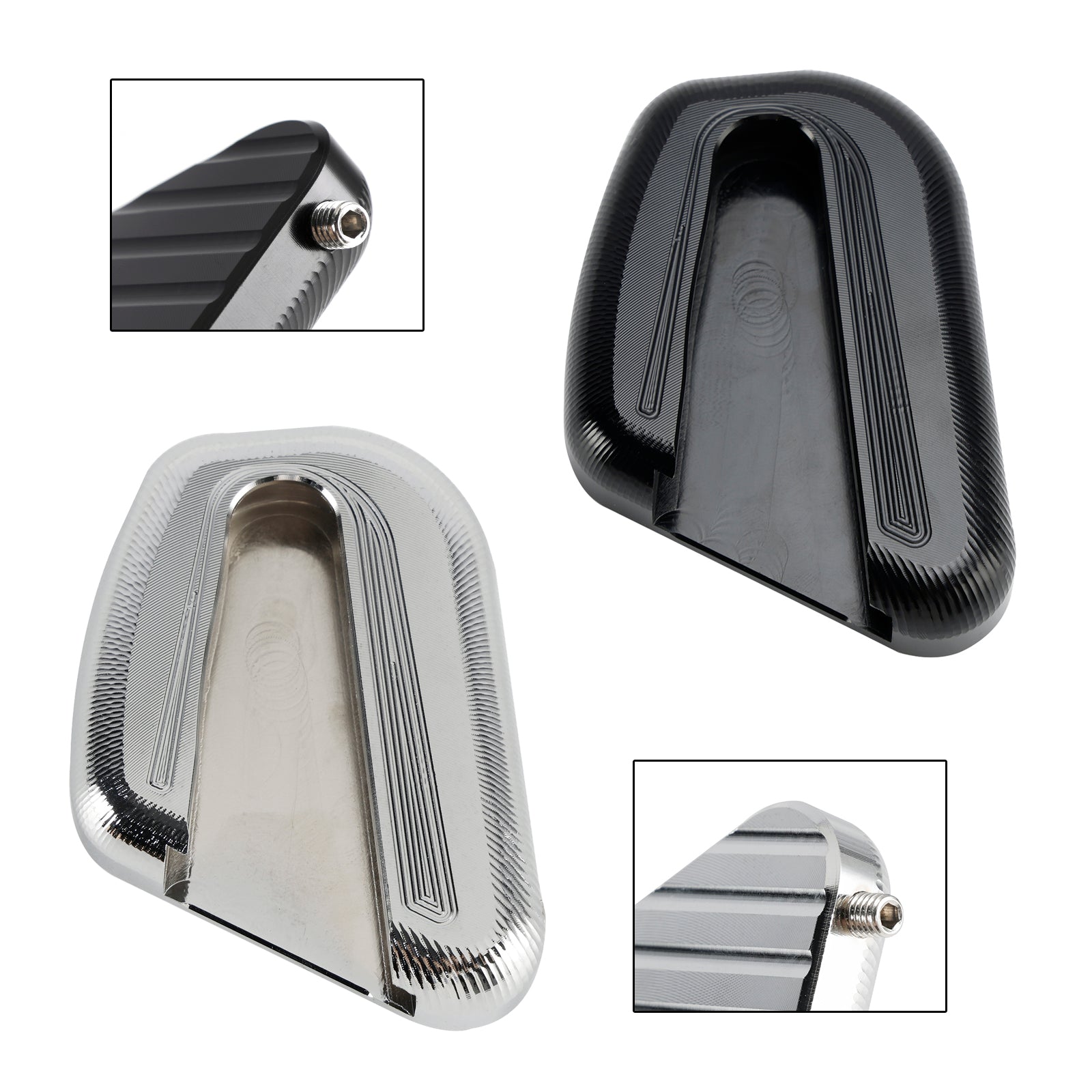 Almohadilla de placa ampliada con soporte para HONDA Goldwing GL1800 2018-2023