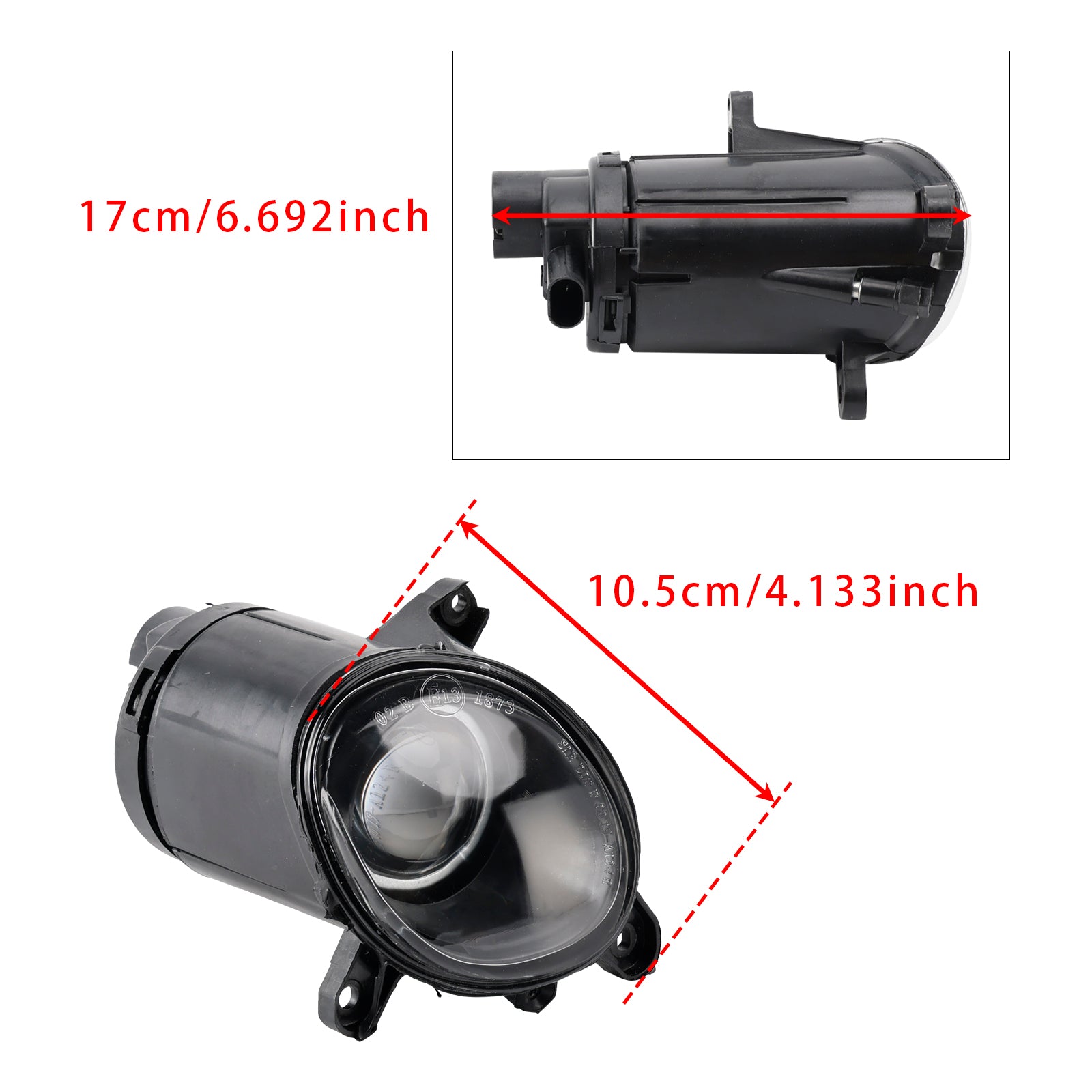 2001-2005 Volkswagen PASSAT 3BG B5 Par de luces antiniebla de conducción para parachoques delantero