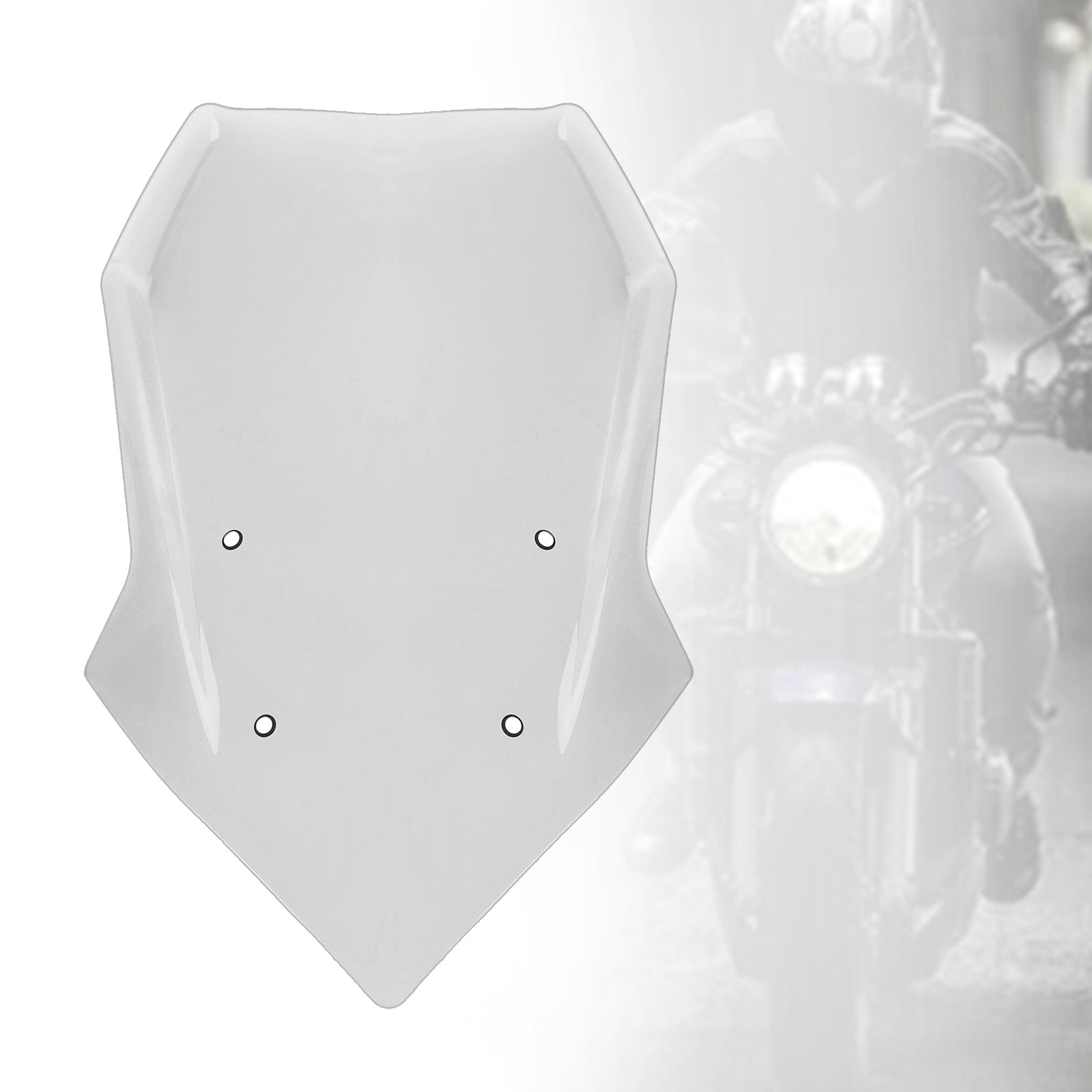 Černé sklo čelného skla pre Yamaha Tracer 900/GT 2018-2020 Tracer 9/GT 2021-23